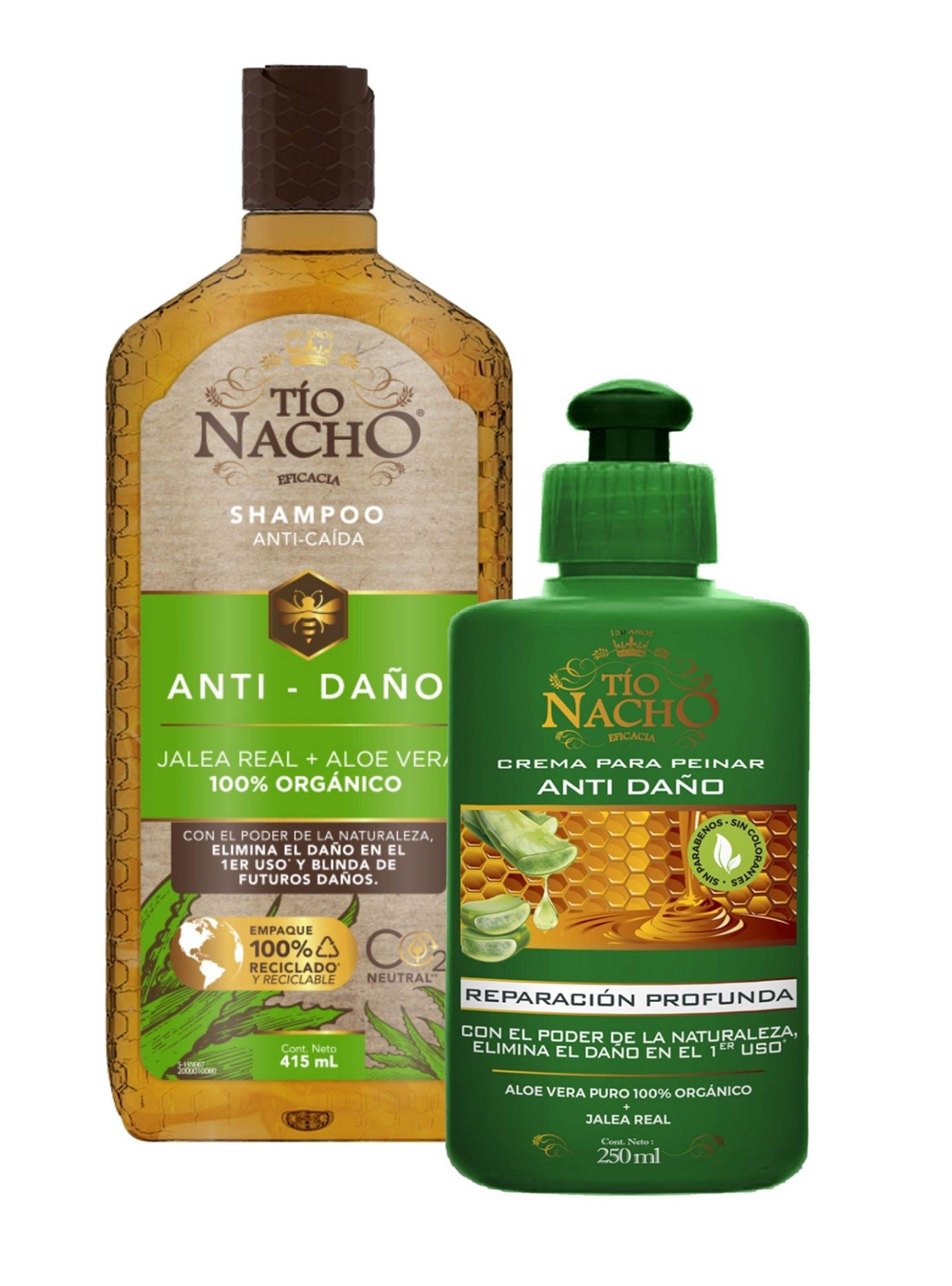 Pack Tío Nacho Aloe Vera Shampoo + Crema De Peinar-0