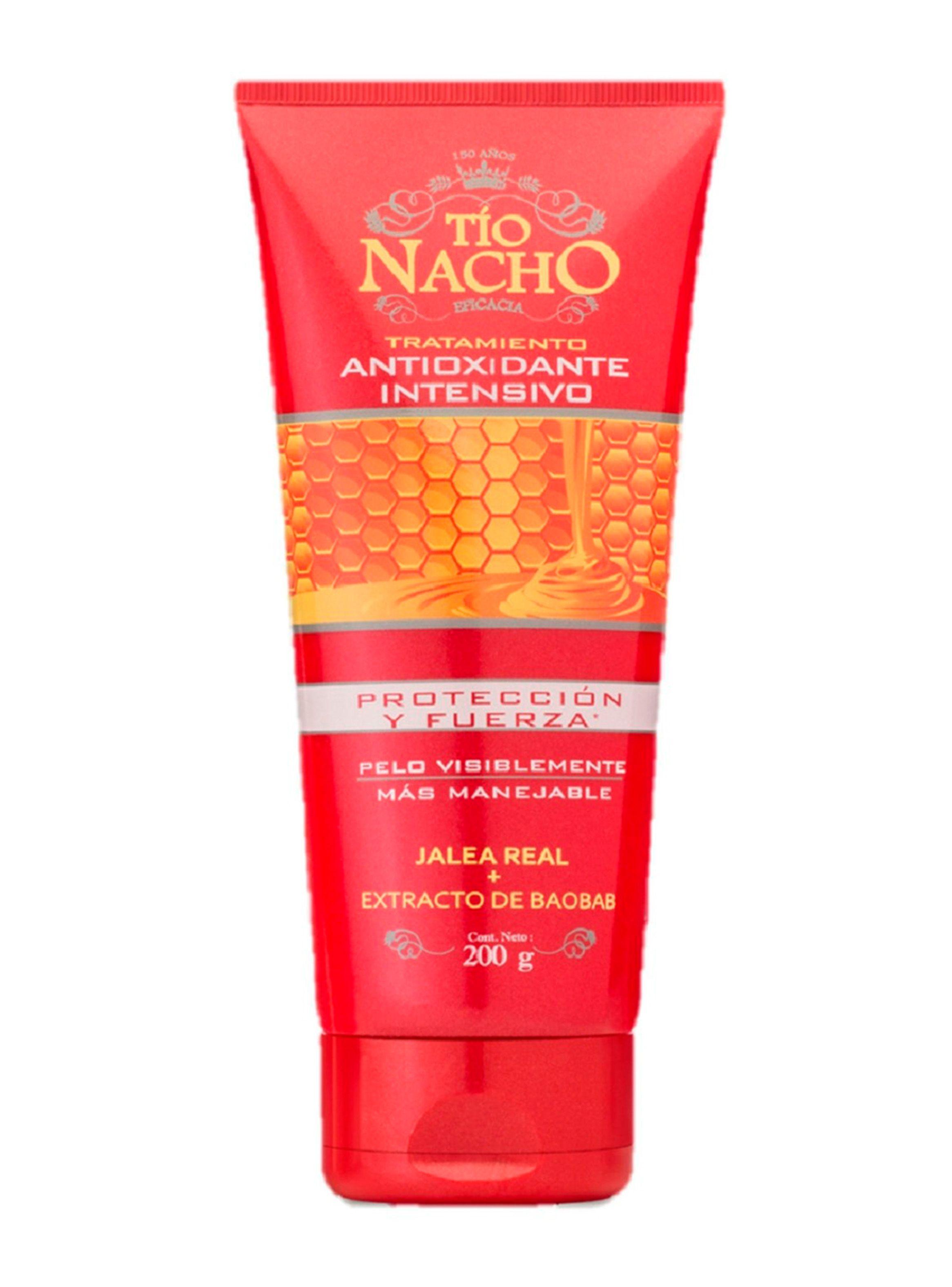 Shampoo Tío Nacho + Acondicionador Aclarante + Tratamiento Antioxidante-3