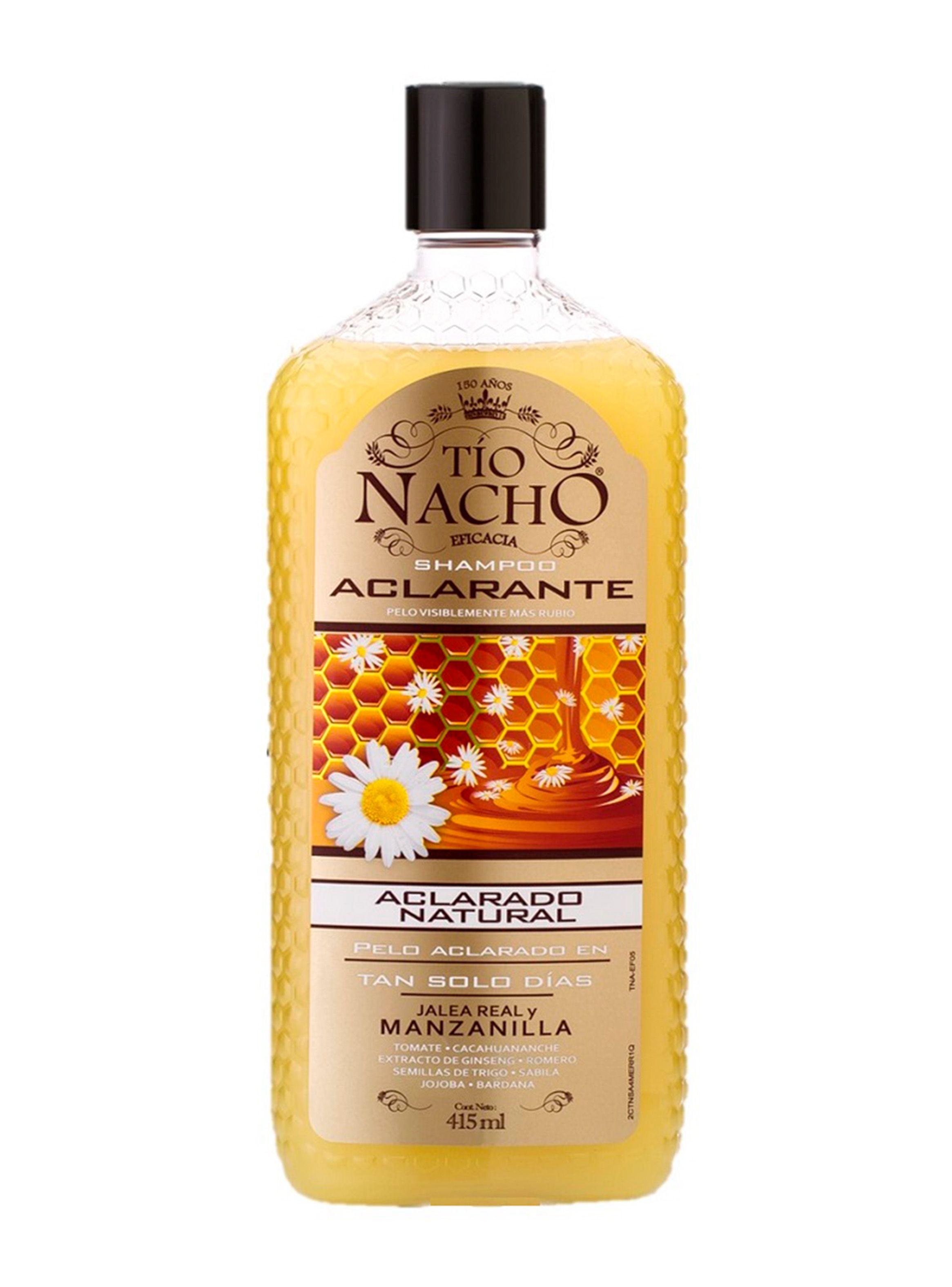Shampoo Tío Nacho + Acondicionador Aclarante + Tratamiento Antioxidante-1