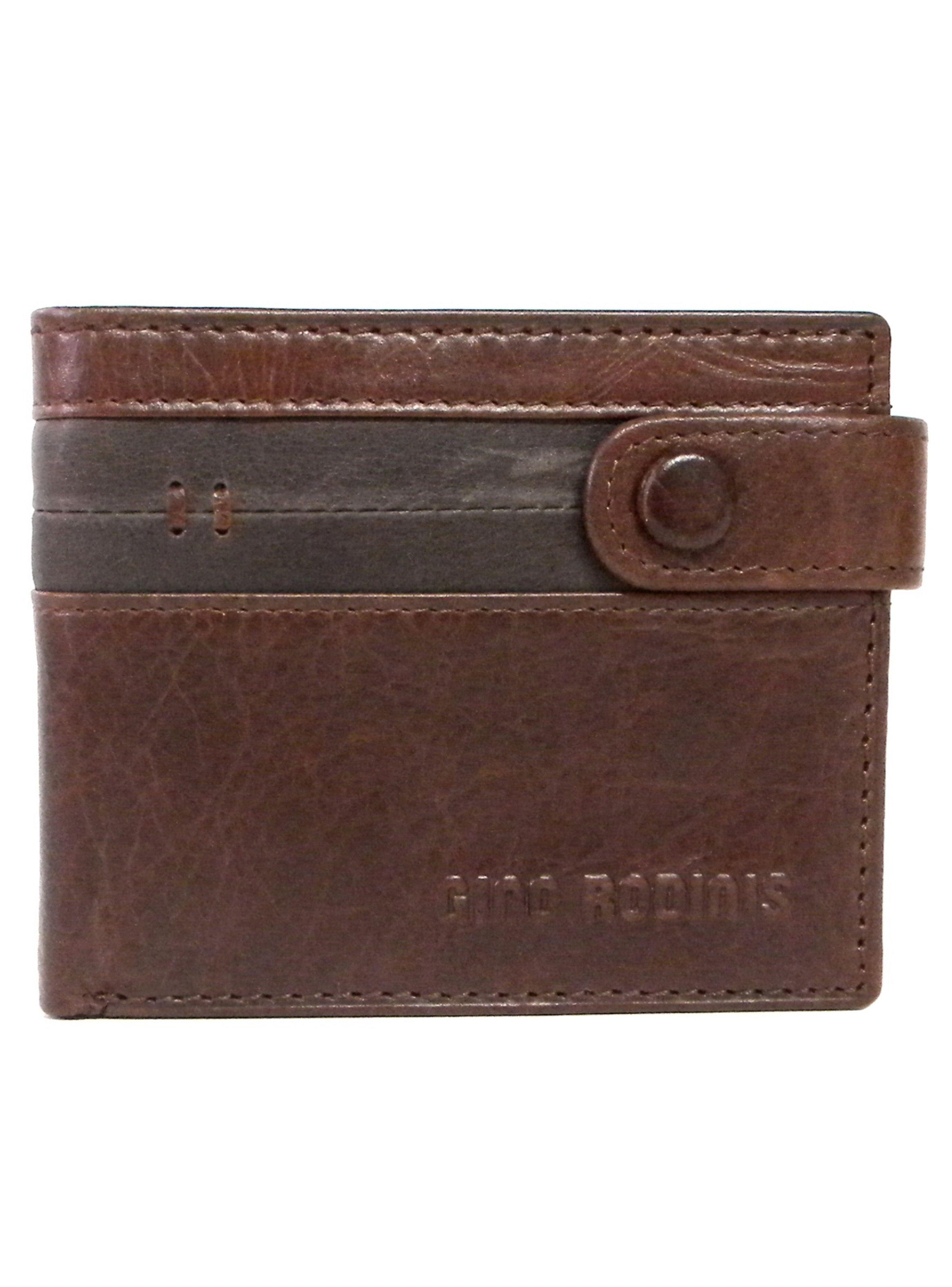 Billetera Gino Rodinis Línea Paolo 676 Café-0