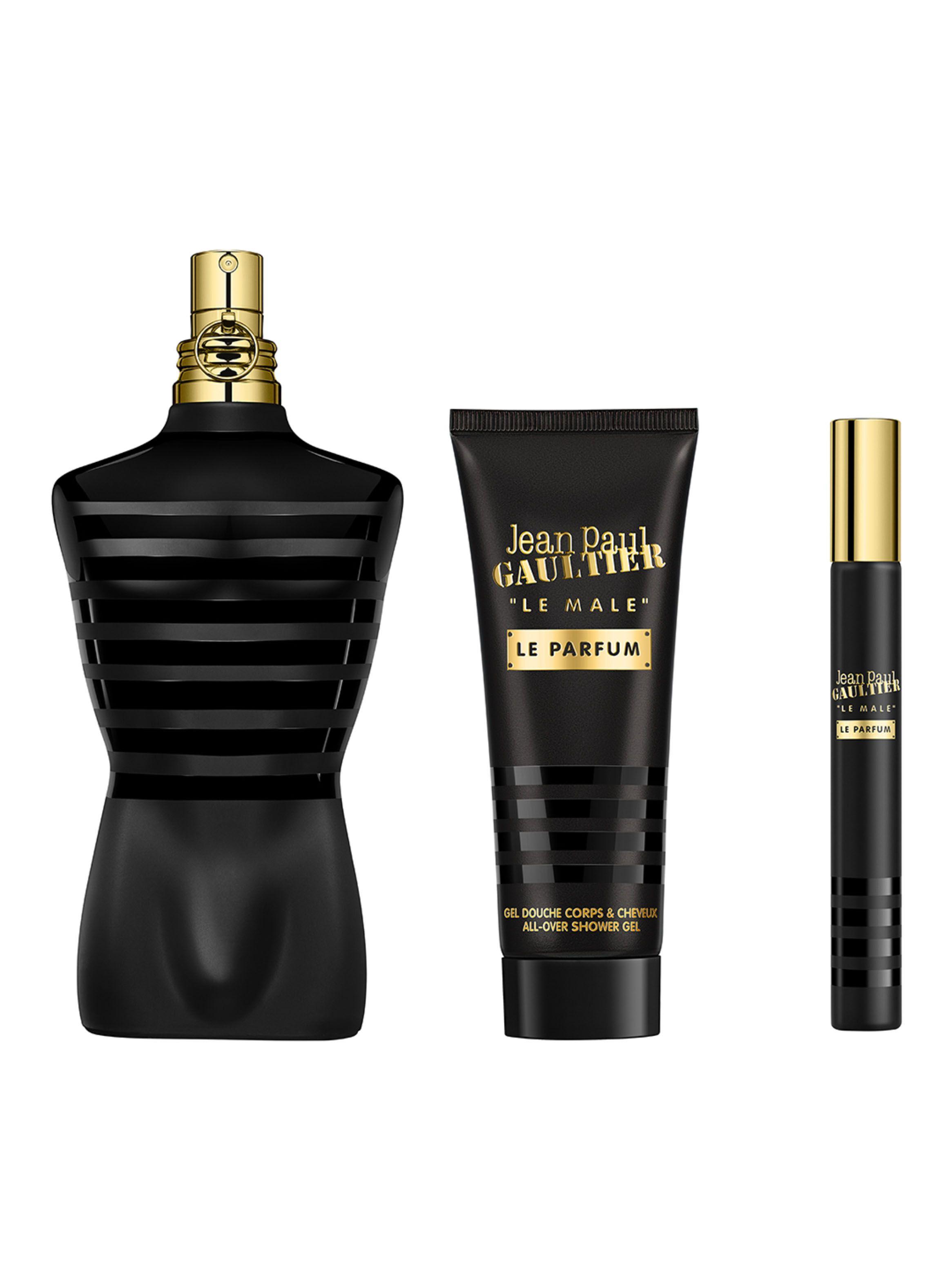 Set Perfume Le Male Le Parfum EDP Hombre 125 ml + Shower Gel 75 ml + Megaspritzer-0