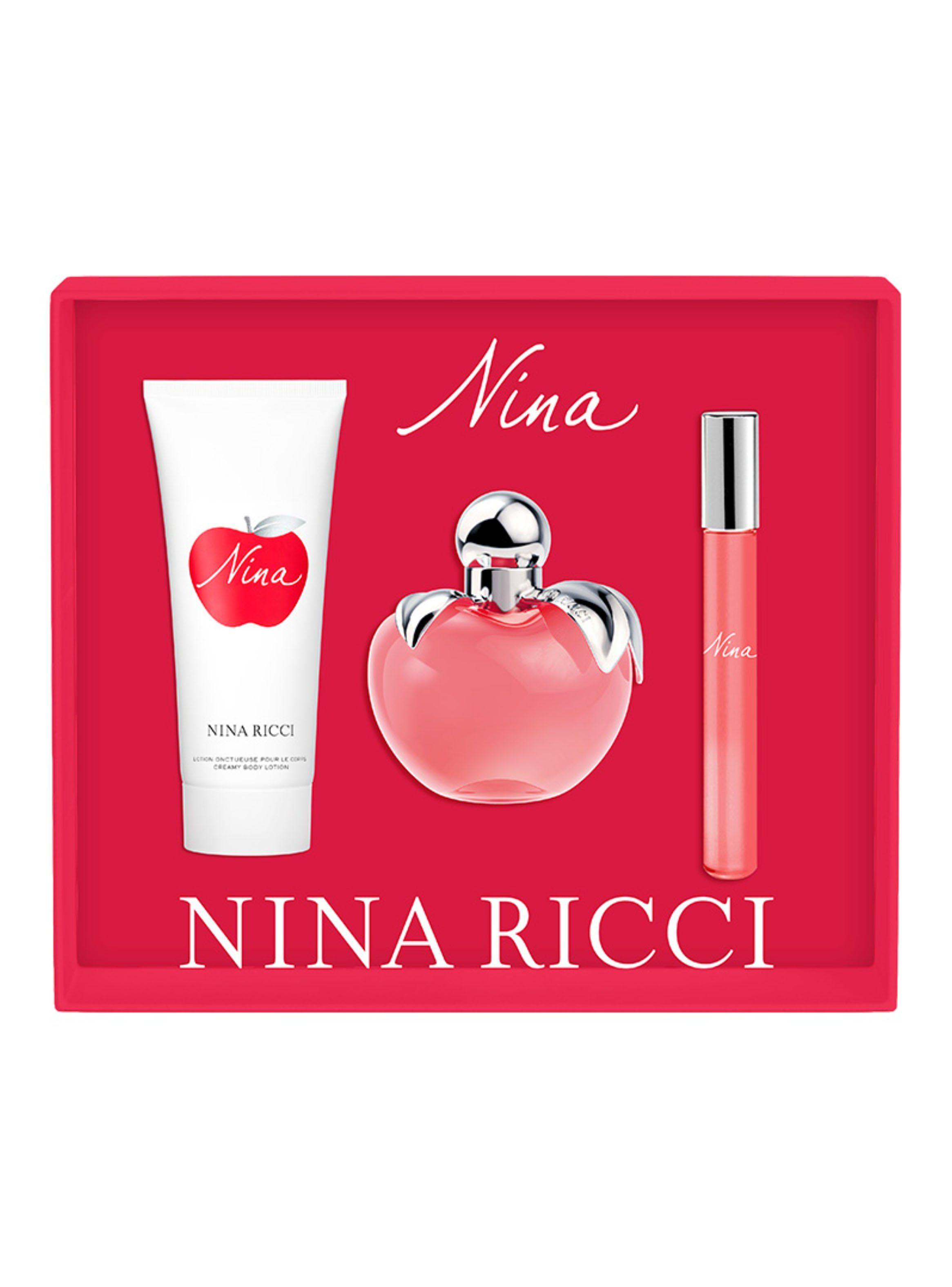 Set Perfume Nina EDT 80 ml + Body Lotion 75 ml + Roll On 10 ml-2