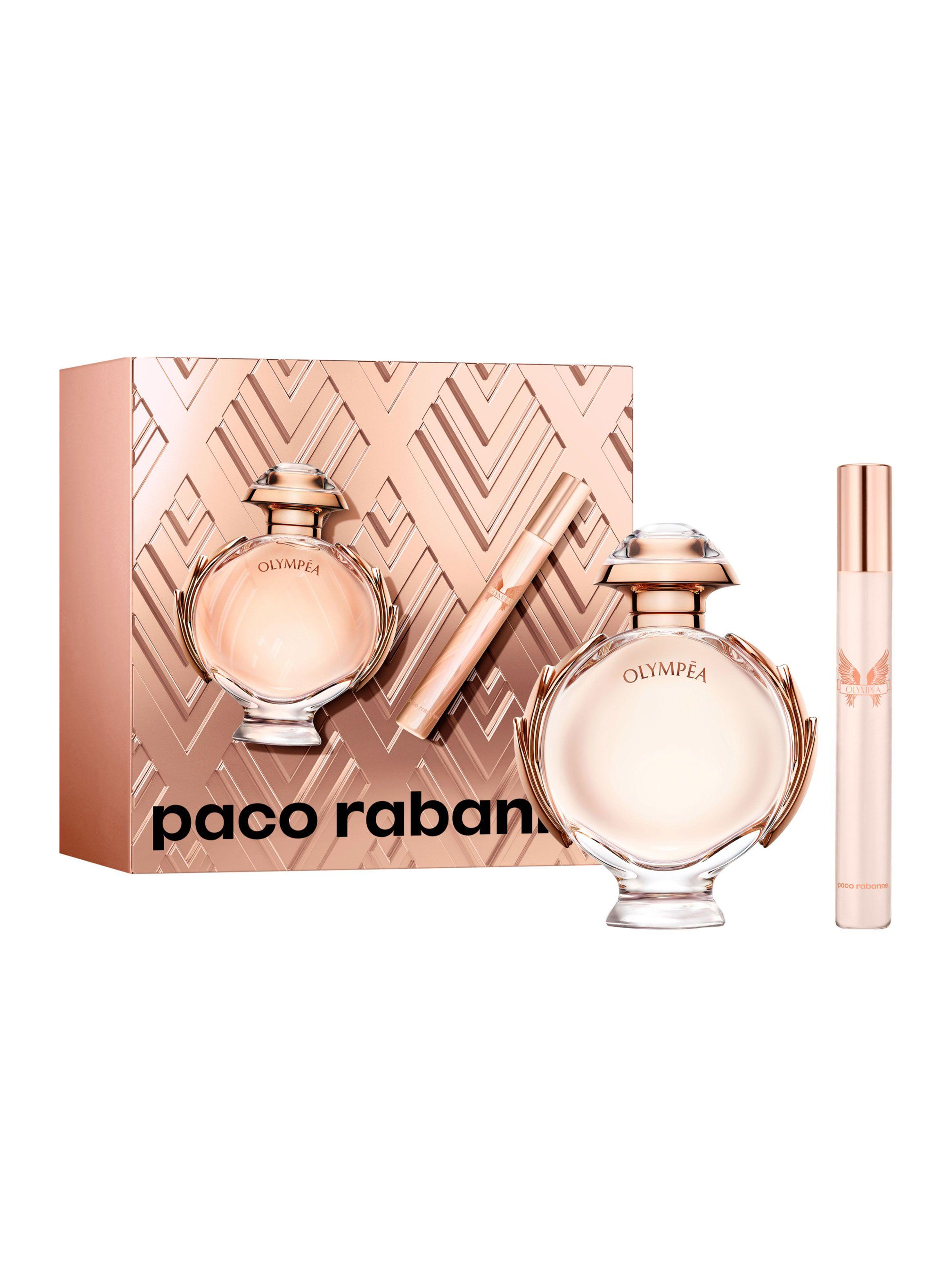 Set Perfume Paco Rabanne Olympéa EDP Mujer 50 ml + Mega Spritzer 10 ml-1