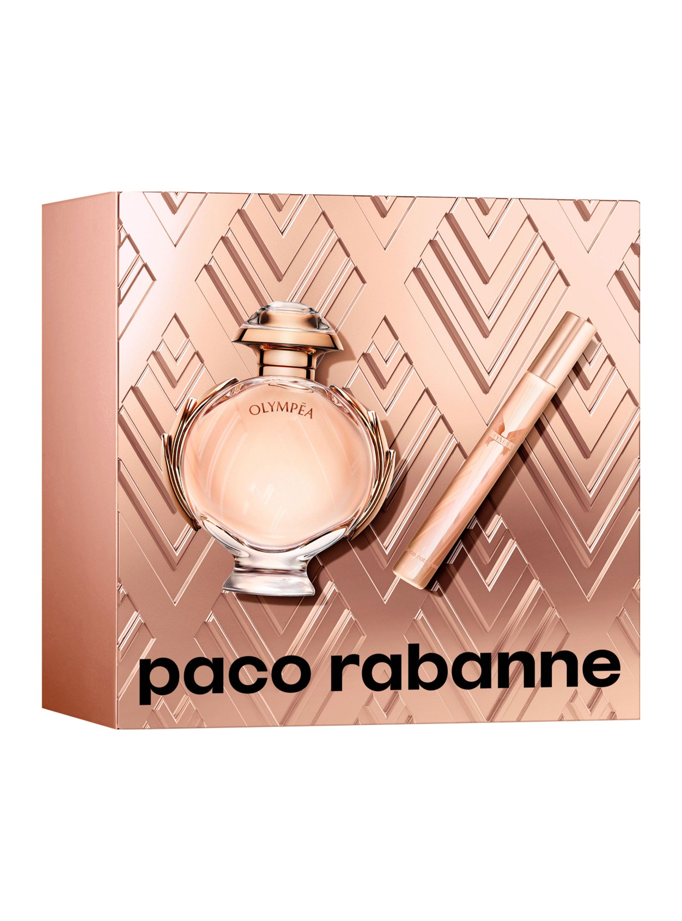 Set Perfume Paco Rabanne Olympéa EDP Mujer 50 ml + Mega Spritzer 10 ml-2