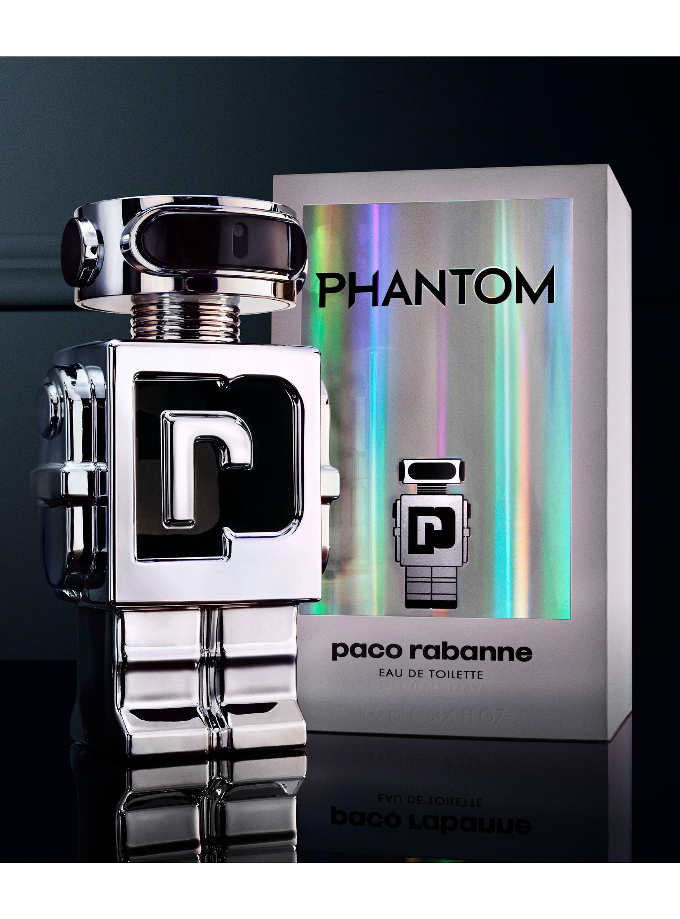 Set Perfume Paco Rabanne Phantom EDT Hombre 50 ml + Desodorante + Megaspritzer 10 ml-4