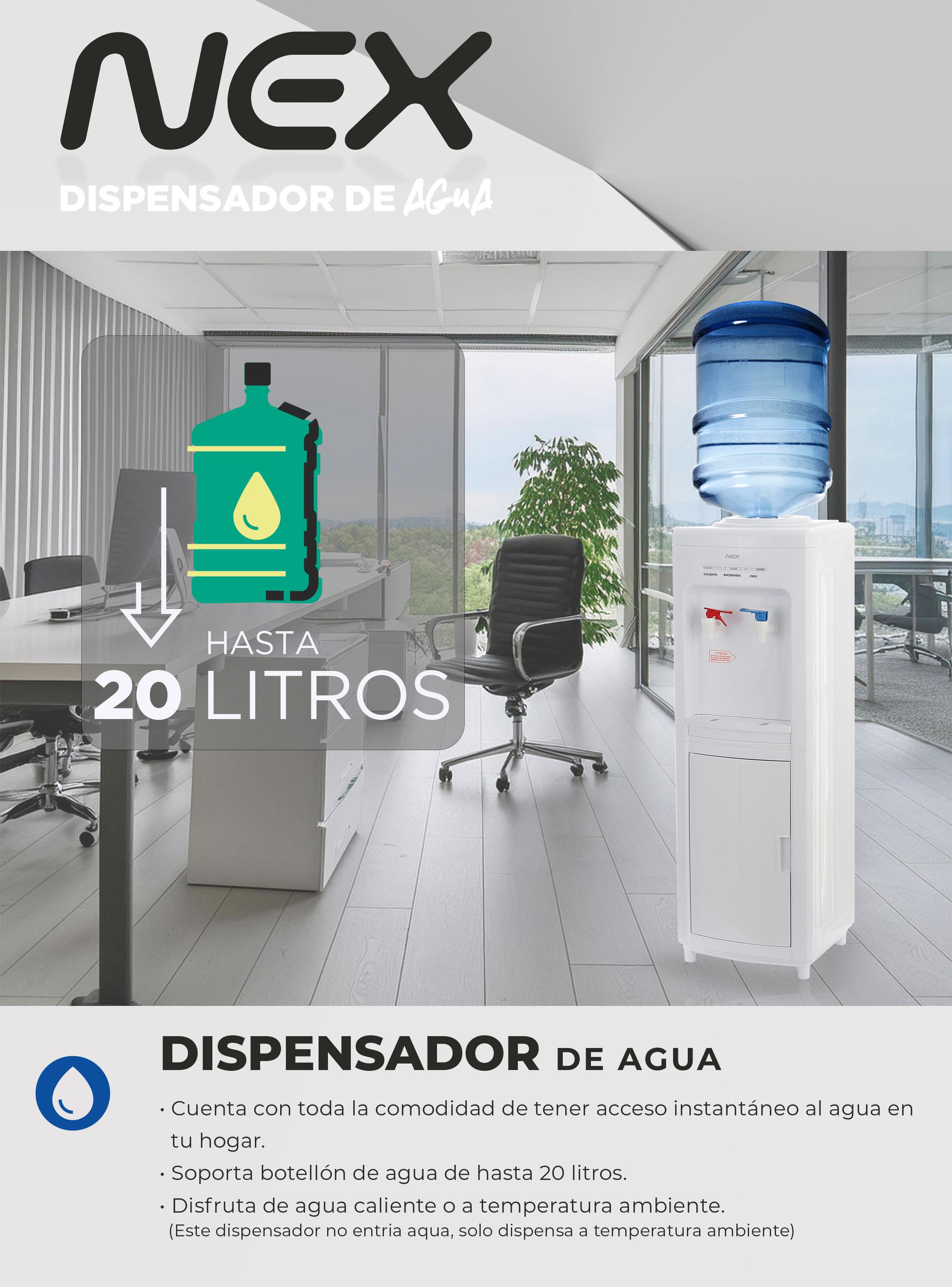 Dispensador de Agua 10 Litros Da-211 Blanco-6