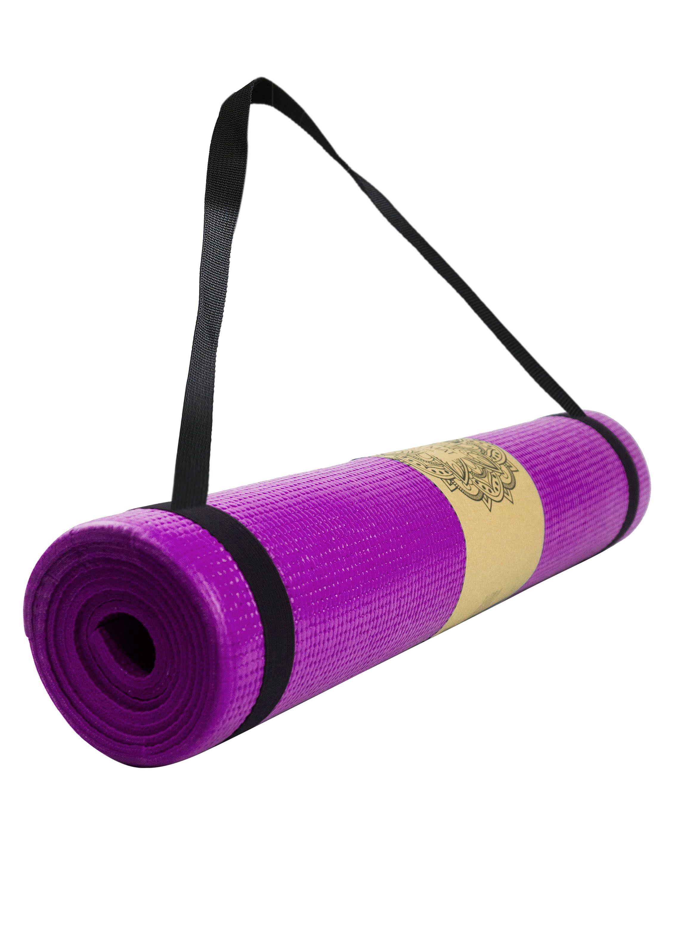 Mat Deco Express de Yoga Violeta 65x180cm-1