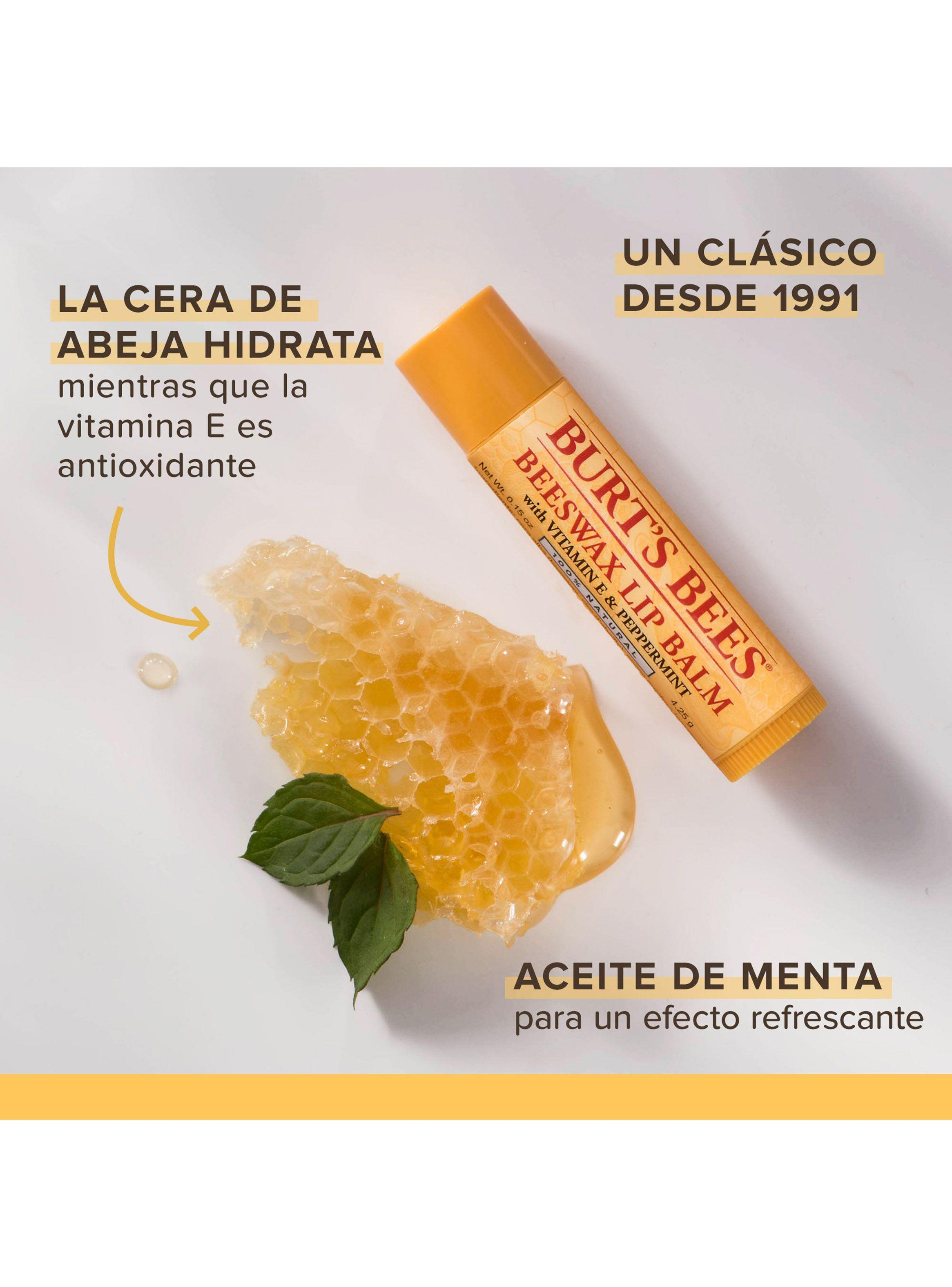 Bálsamo Burt's Bees Labial Cera de Abejas Blister-1