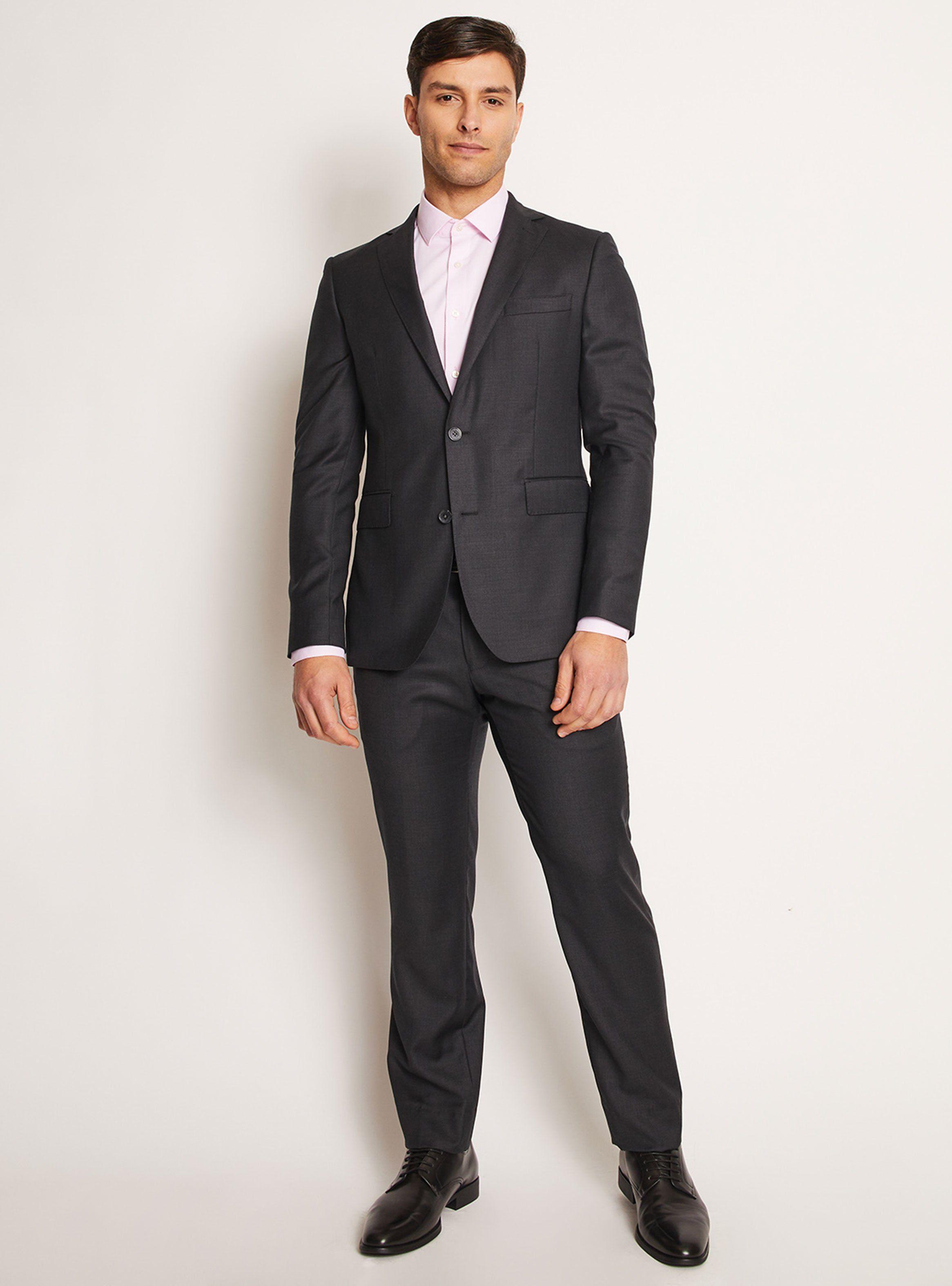 Traje Willow Confeccionado en Lana Slim-0