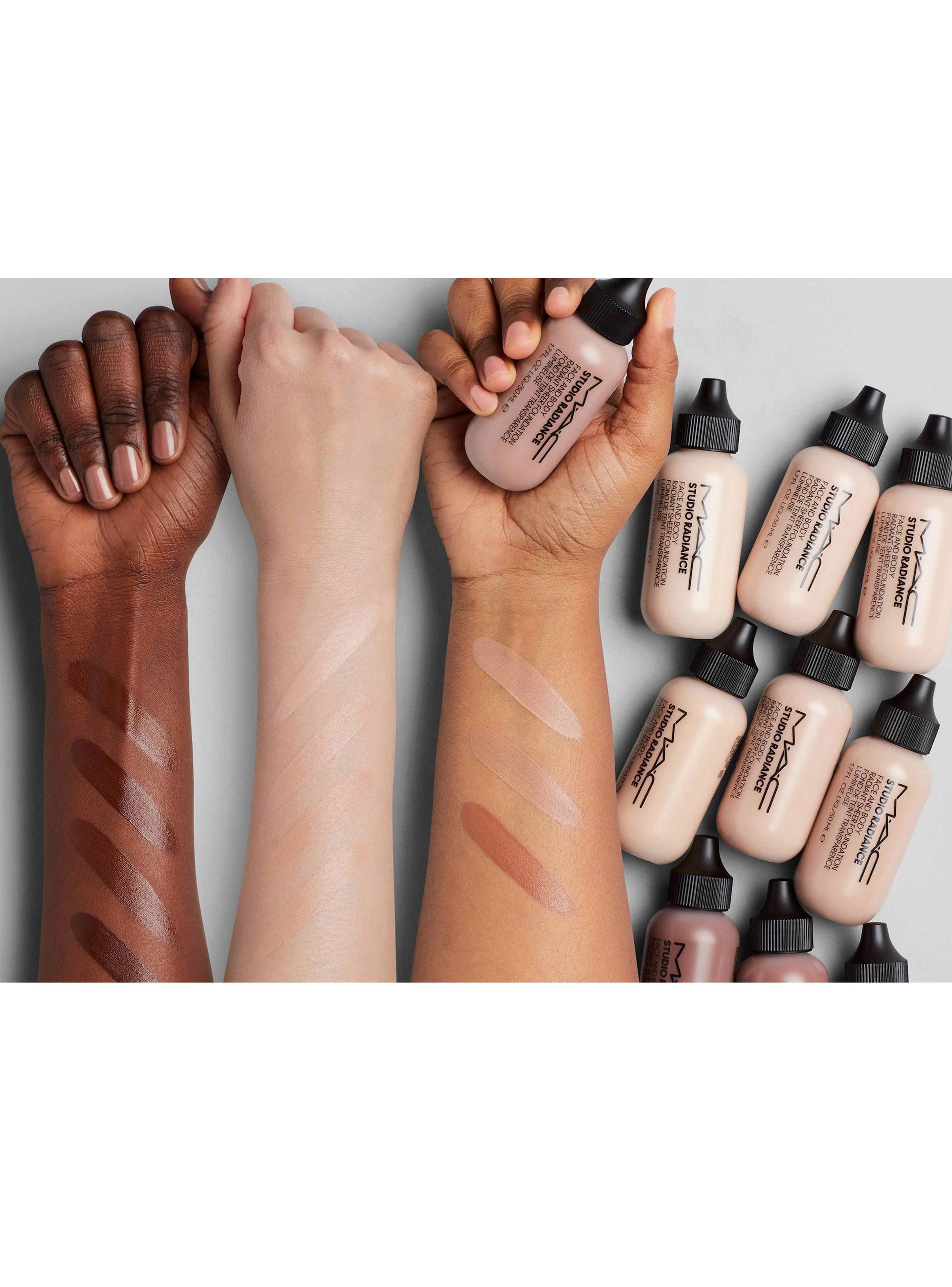 Base de Maquillaje Studio Radiance Face and Body Radiant Sheer Pieles Claras-4