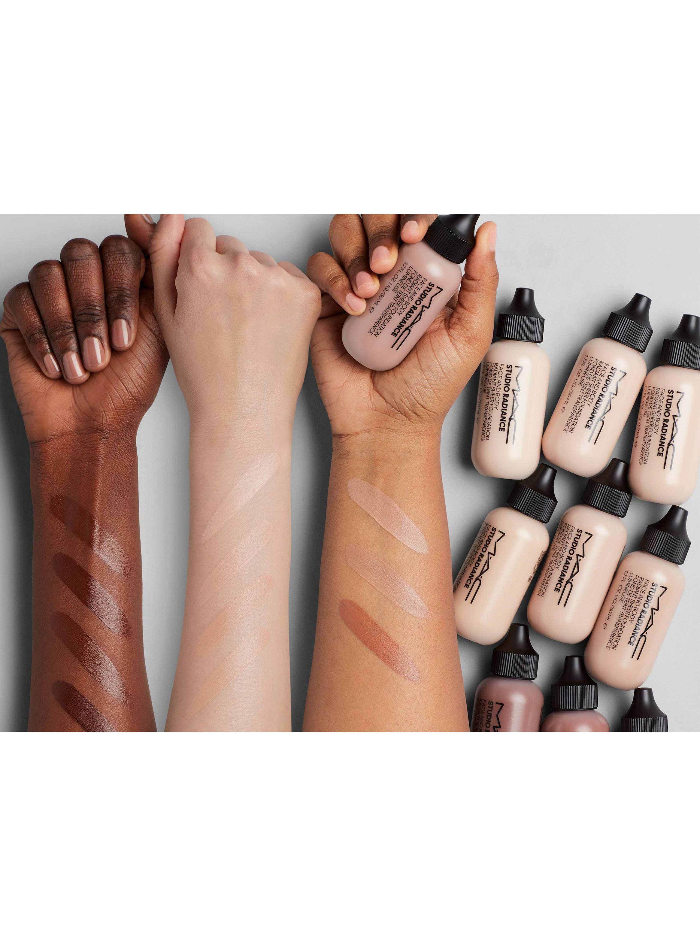 Base de Maquillaje Studio Radiance Face and Body Radiant Sheer C6-4