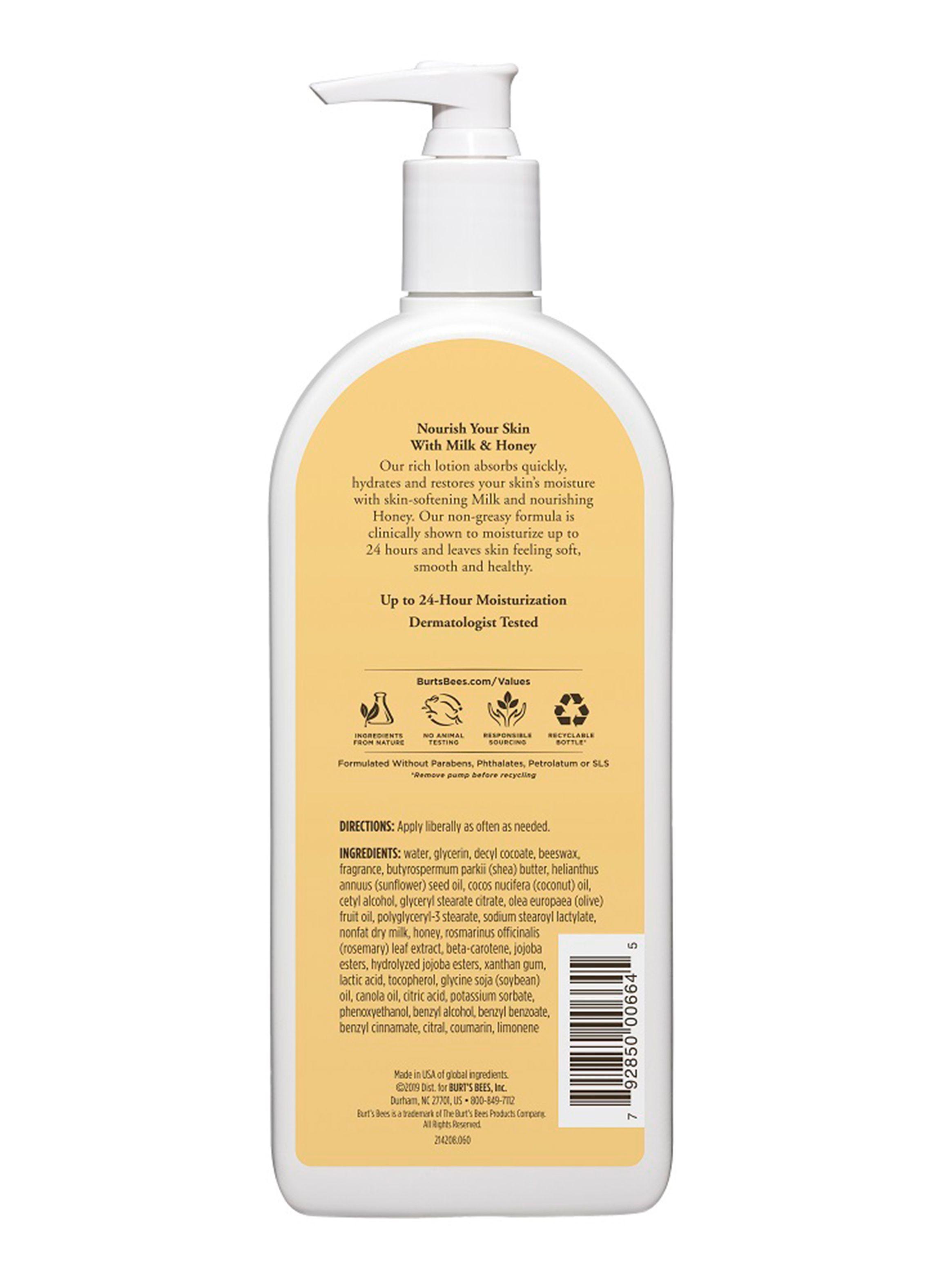 Loción Burt's Bees Corporal Leche y Miel 340 g-1