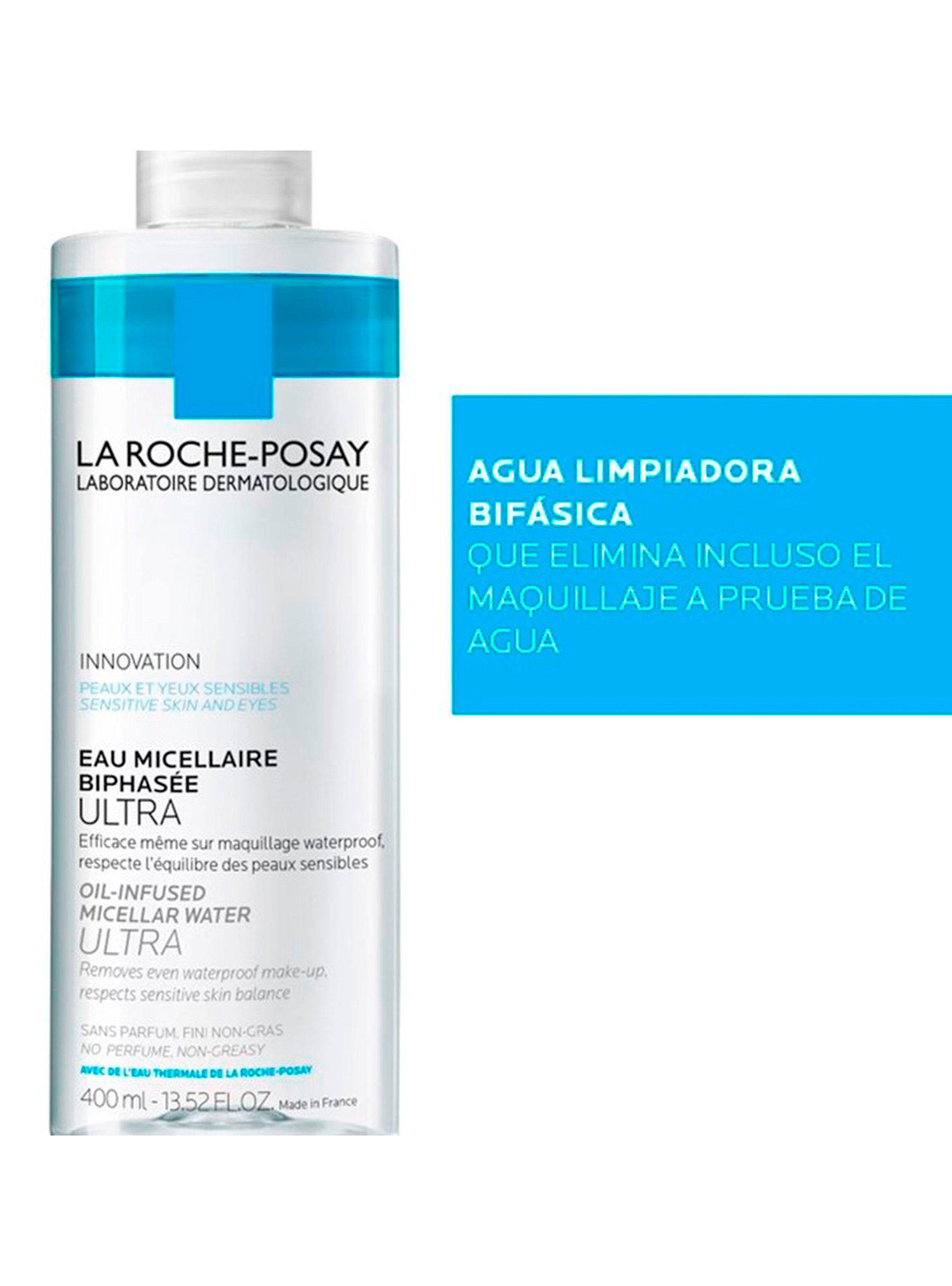 Agua La Roche Posay Micelar Bifásica 400 ml-3