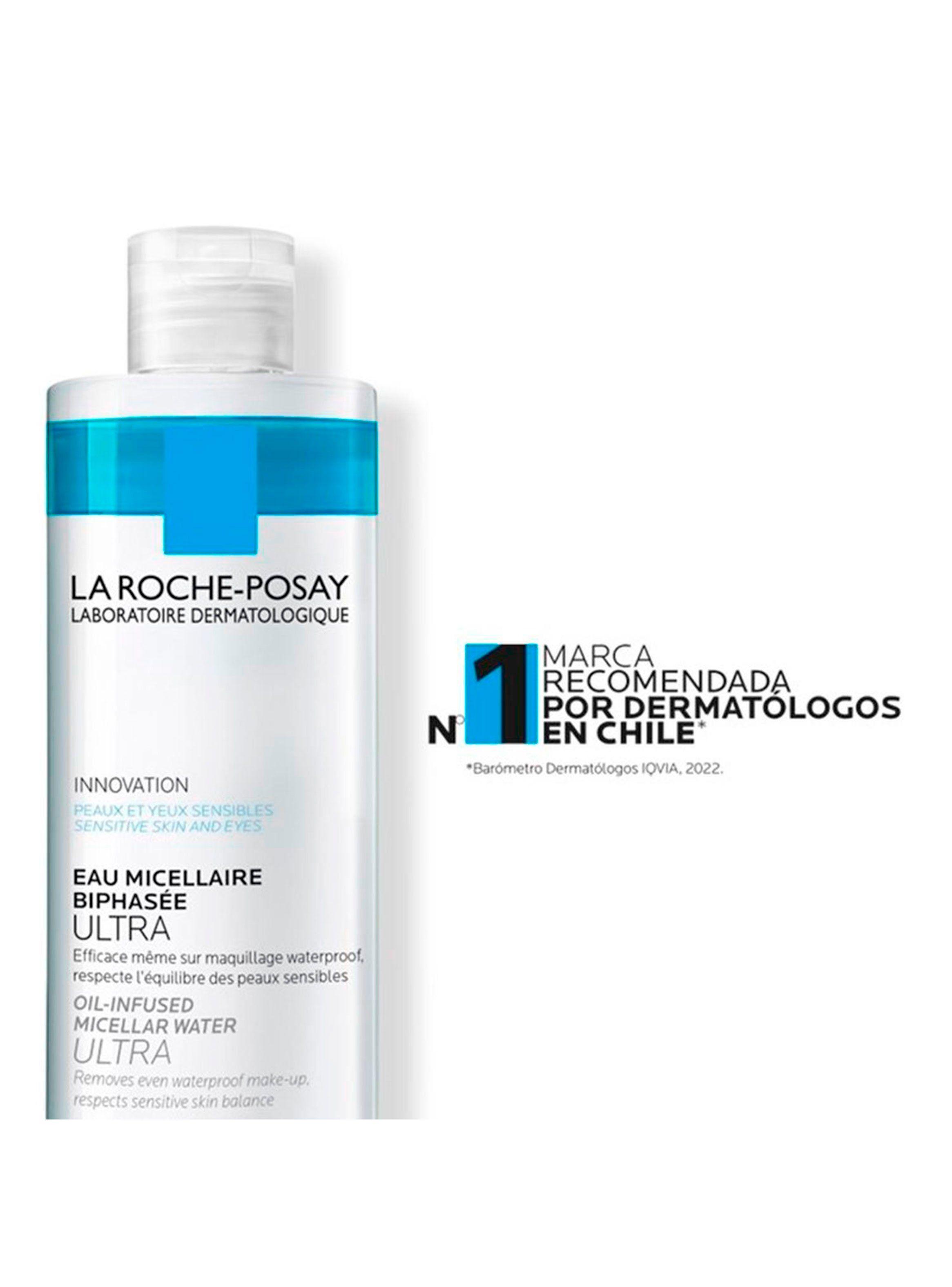 Agua La Roche Posay Micelar Bifásica 400 ml-2