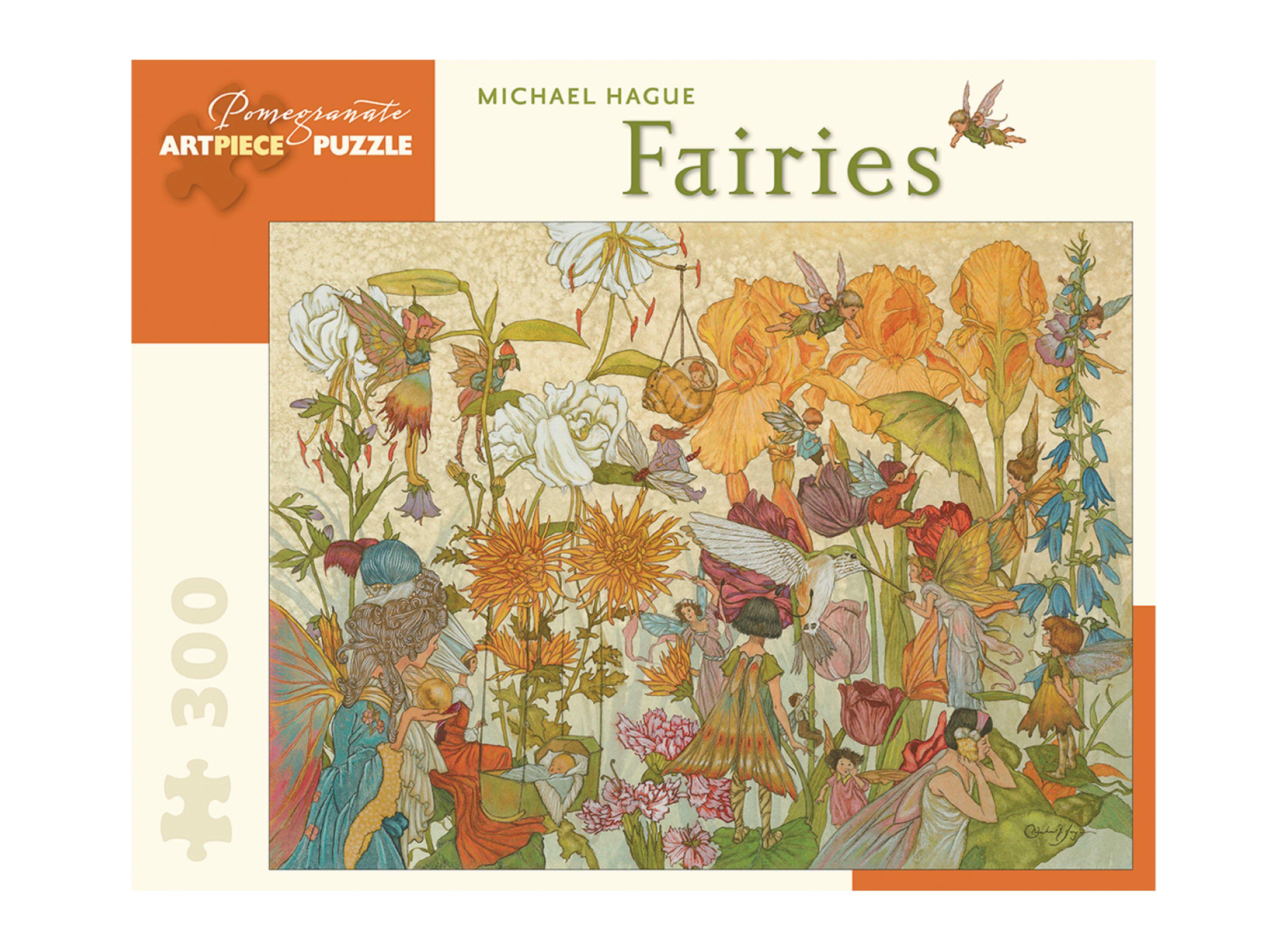 Rompecabeza Pomegranate de Michael Hague Fairies 300 Piezas-0