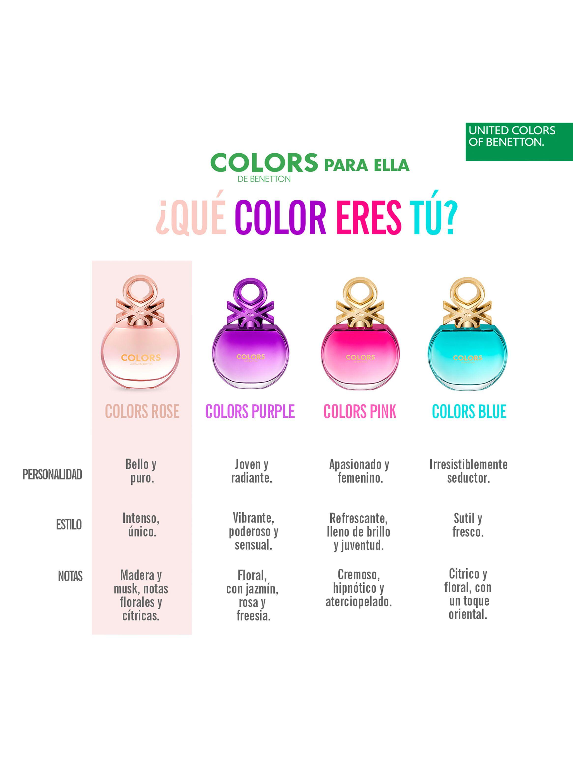 Perfume Benetton Colors Rose Mujer EDT 50 ml-4