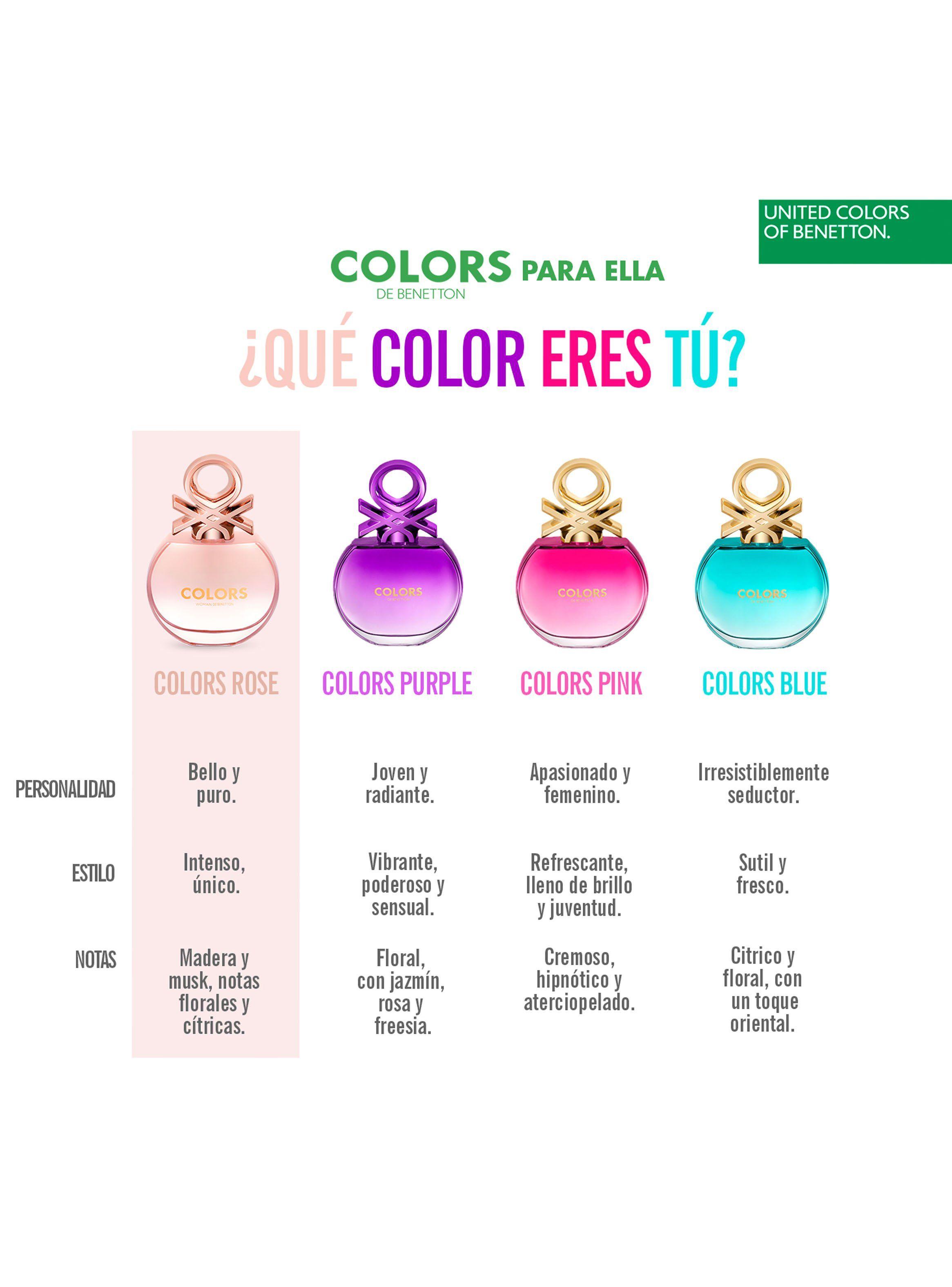 Perfume Benetton Colors Rose Mujer EDT 80 ml-3