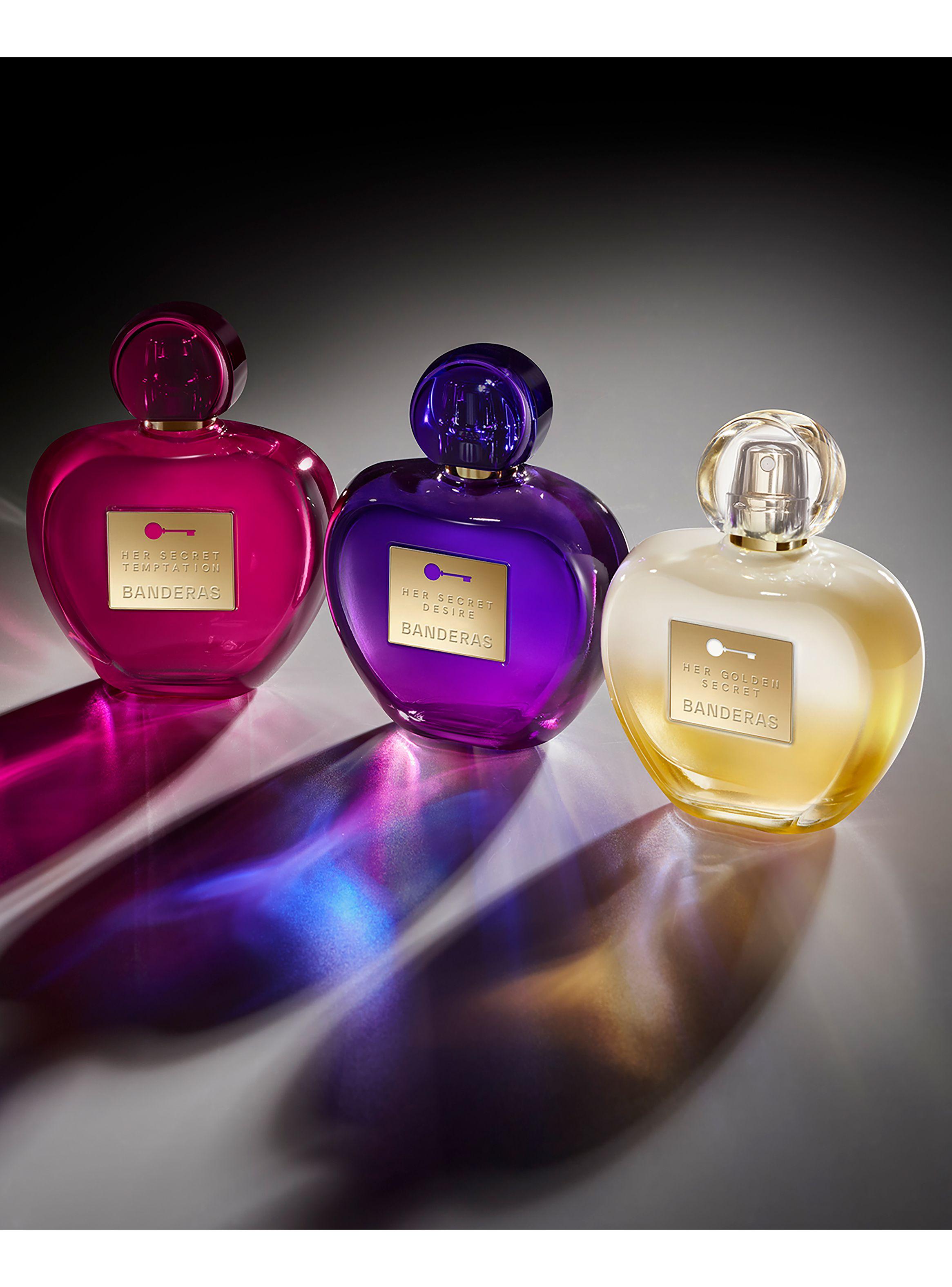 Perfume Her Secret Desire Banderas EDT Mujer 80 ml-4