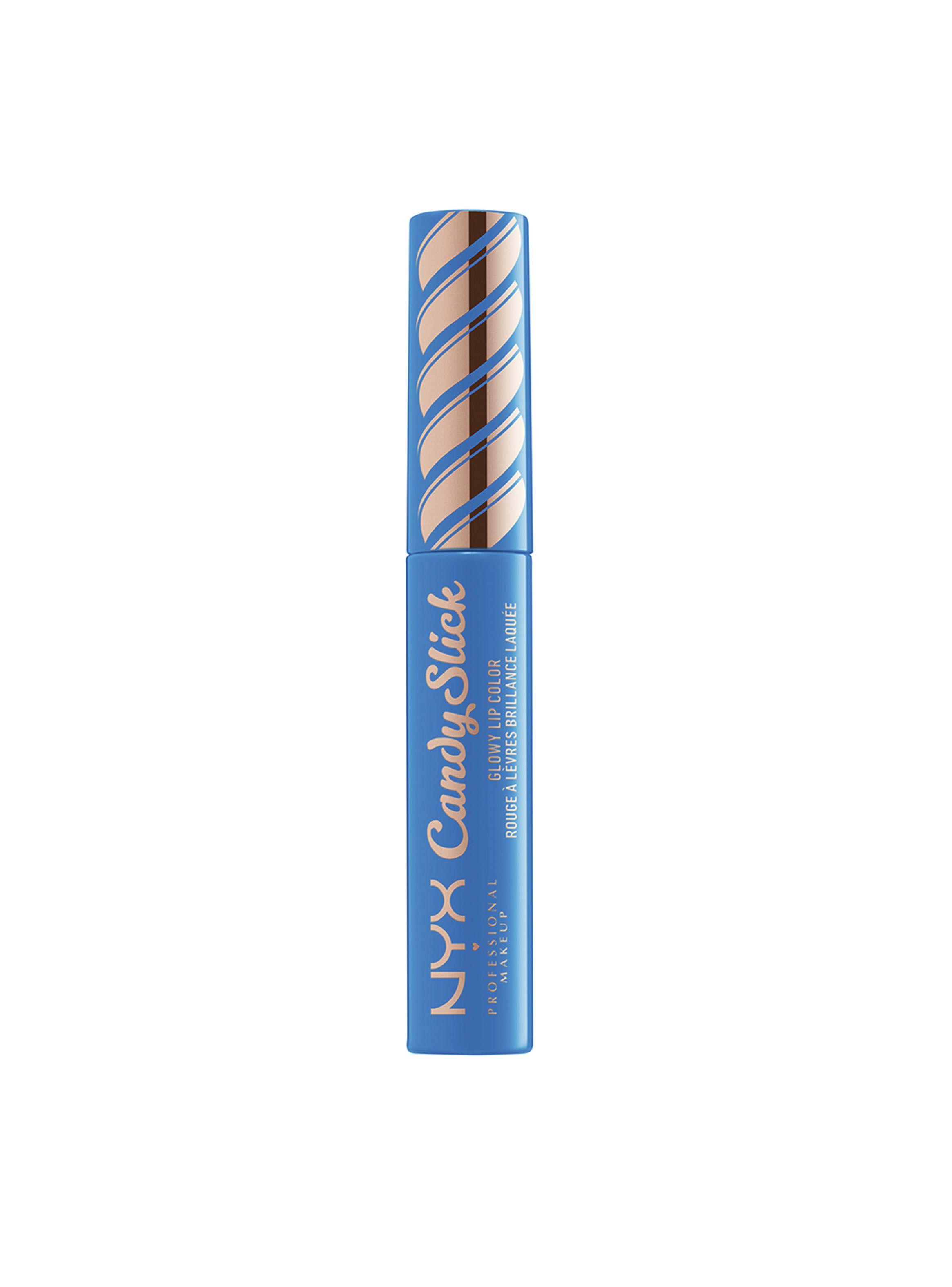 Labial Nyx Professional Makeup Candy Slick Glowy Color Extra Mints-1