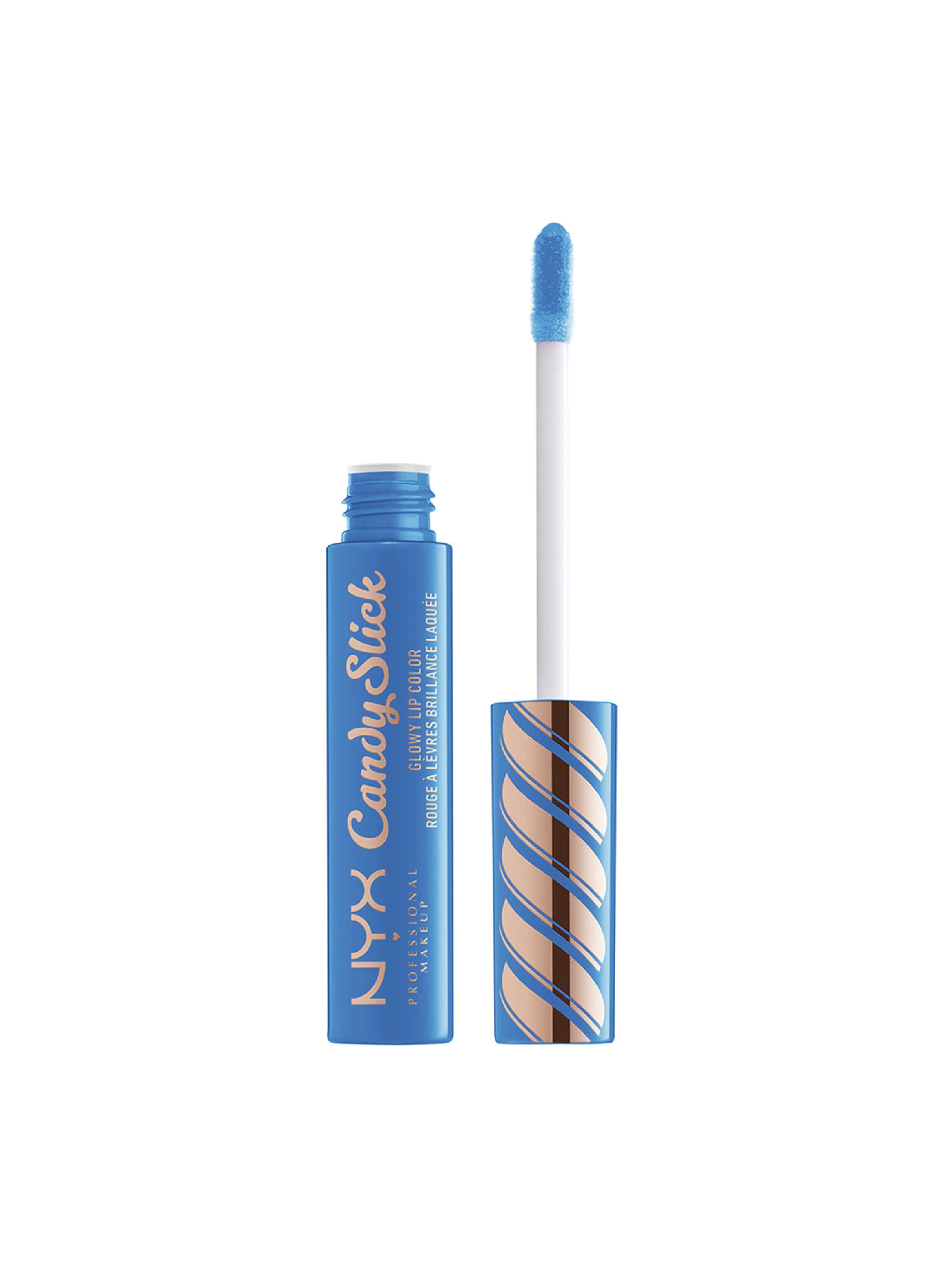 Labial Nyx Professional Makeup Candy Slick Glowy Color Extra Mints-0