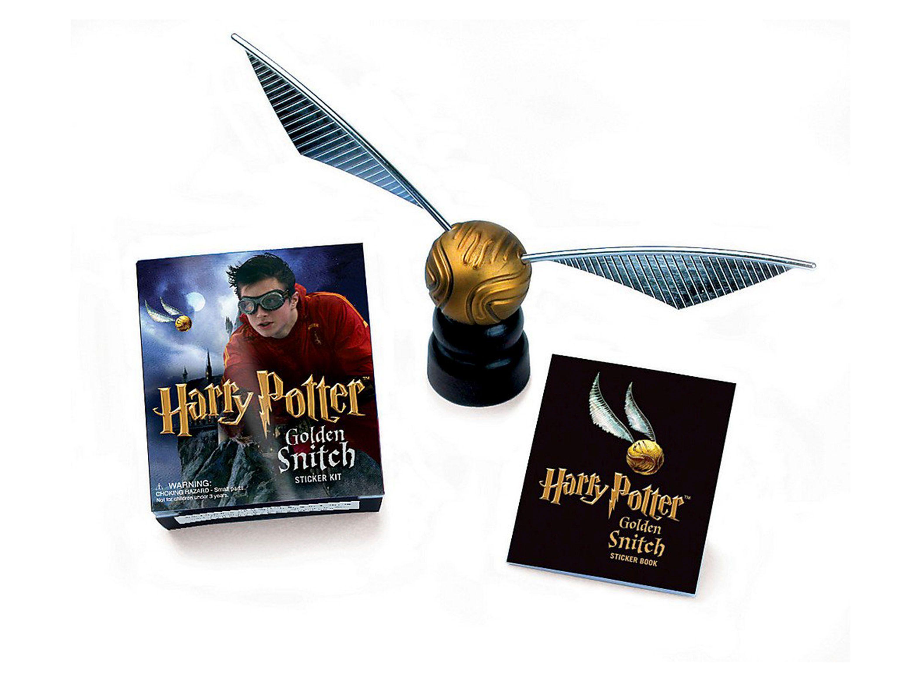 Figura Running Press Harry Potter Golden Snitch Sticker Kit-0