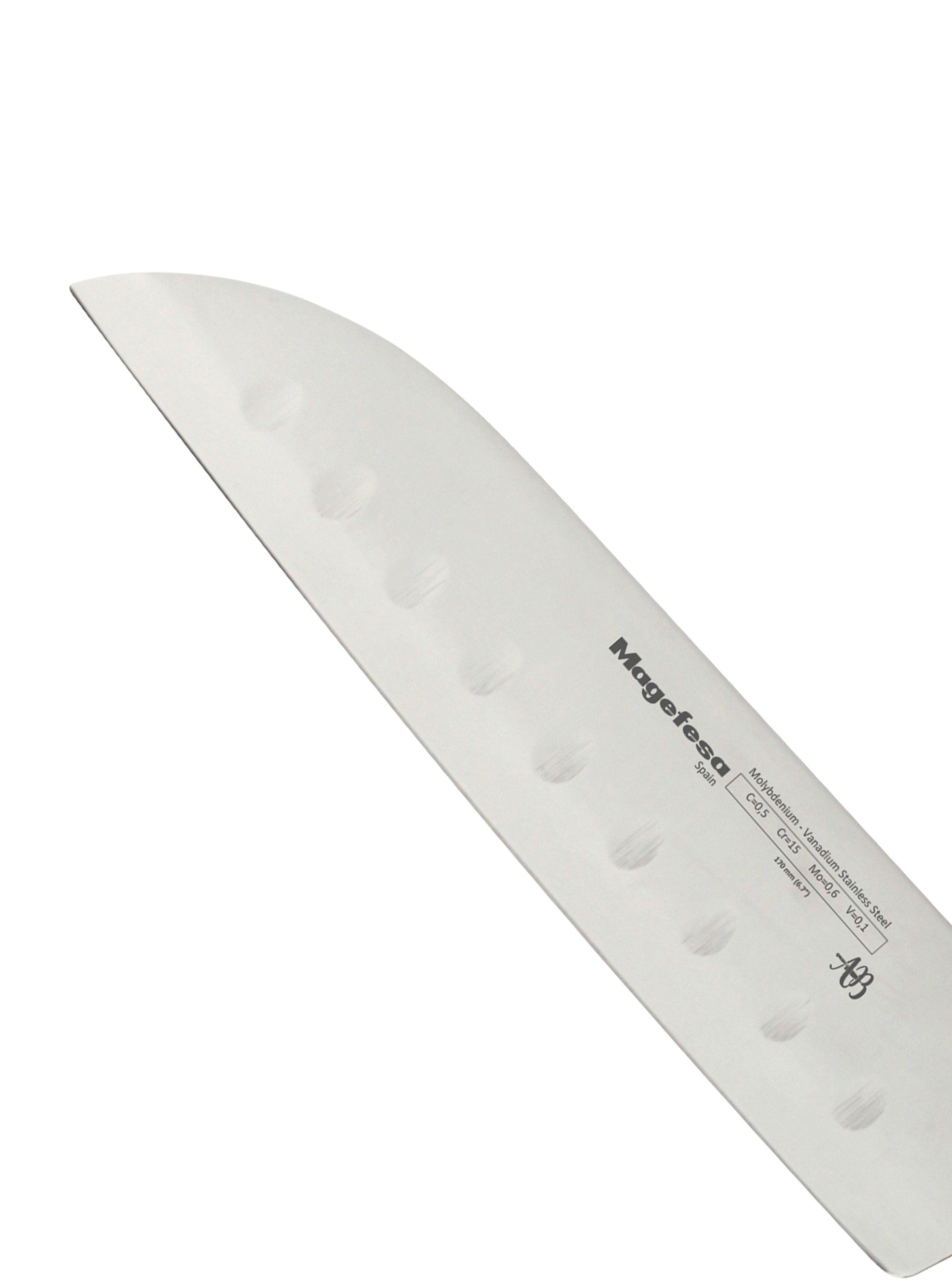 Cuchillo Magefesa Santoku 17 cm Alvaro Barriento-1
