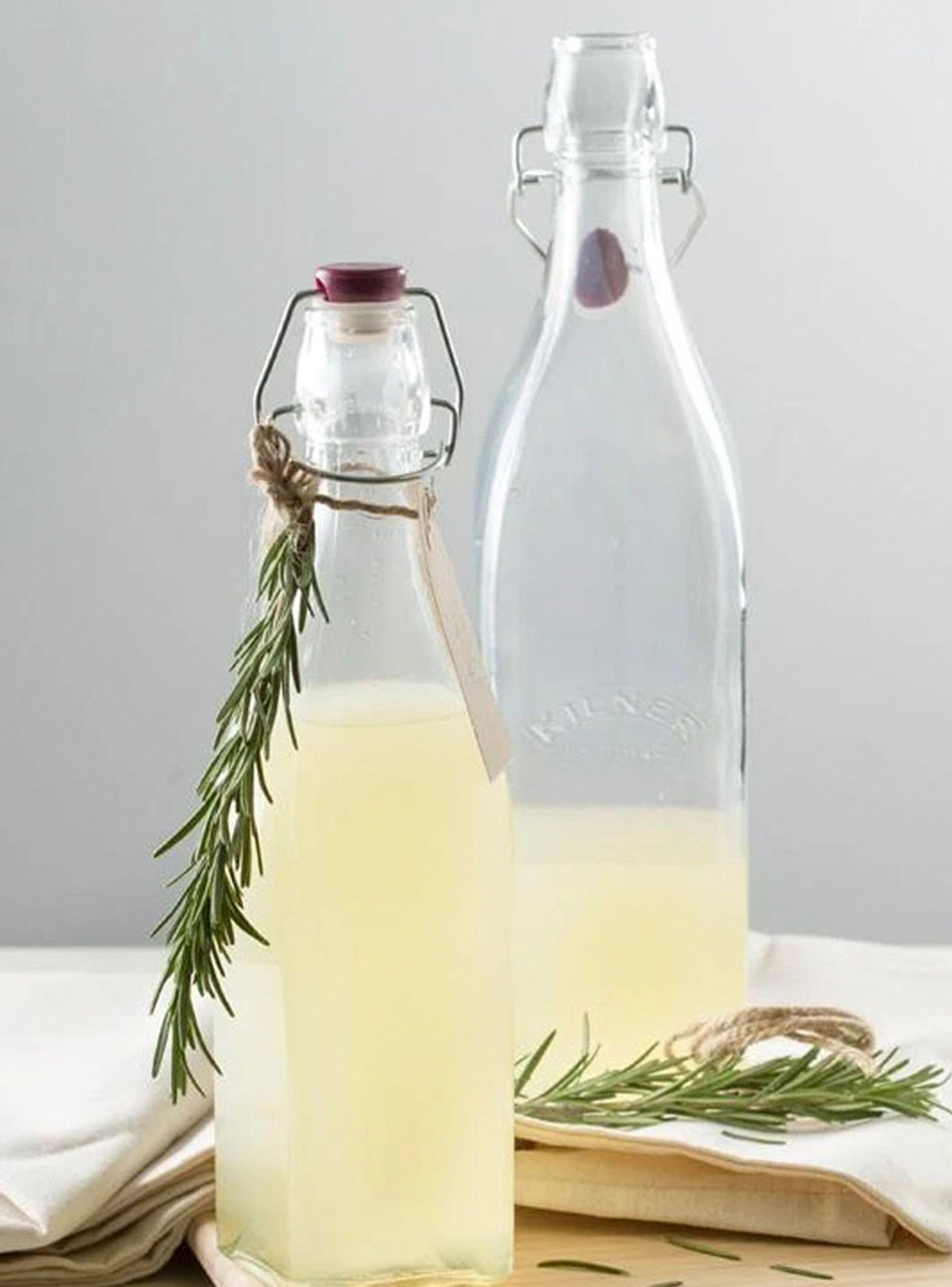 Botella de Vidrio con Tapa Roja y Cierre Clip 250 ml Kilner-2