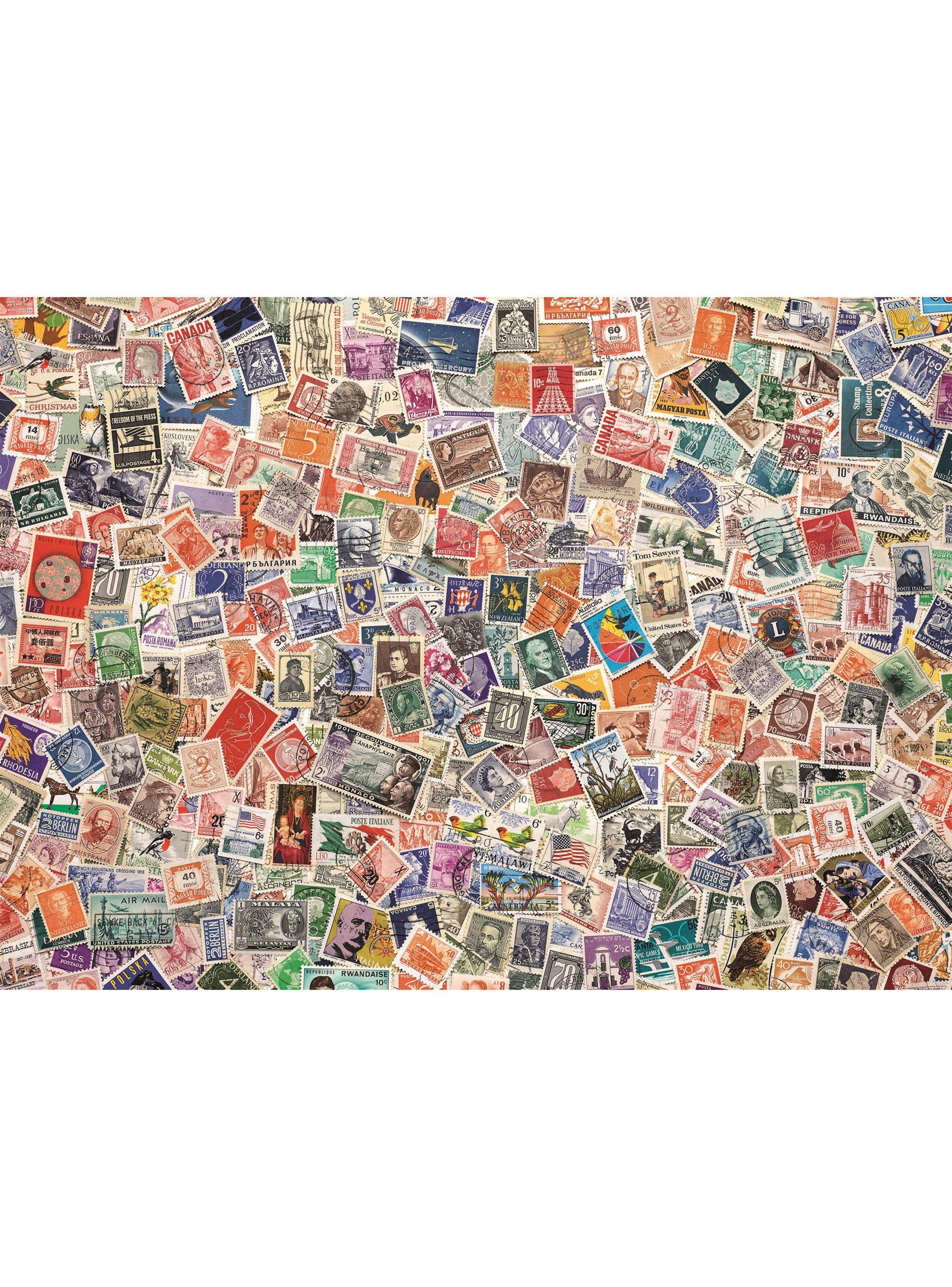 Puzzle 1000 Pcs Estampillas-1