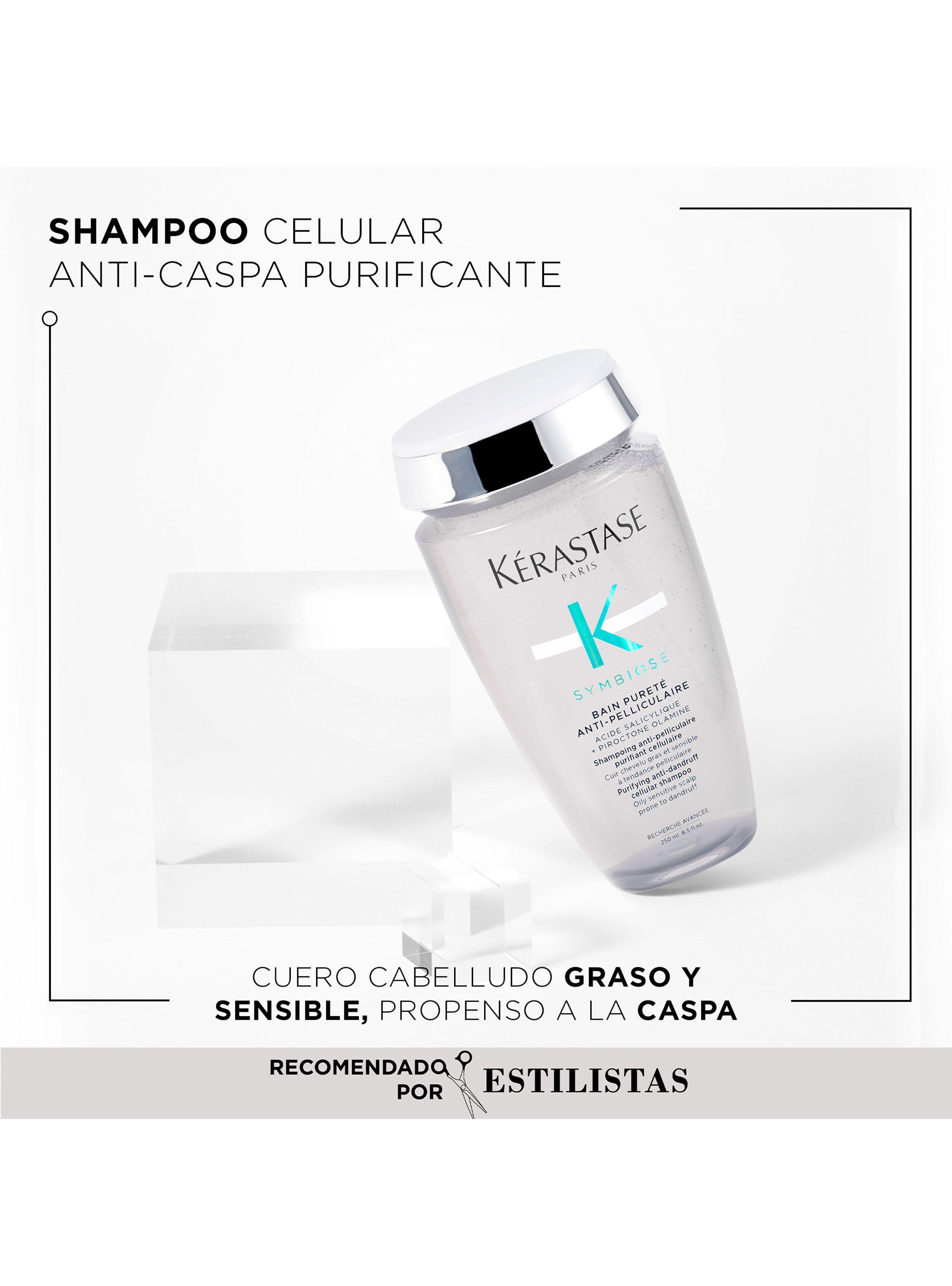 Shampoo XL Anticaspa y Purificador Bain Pureté Anti-Pelliculaire Symbiose 500 ml-3