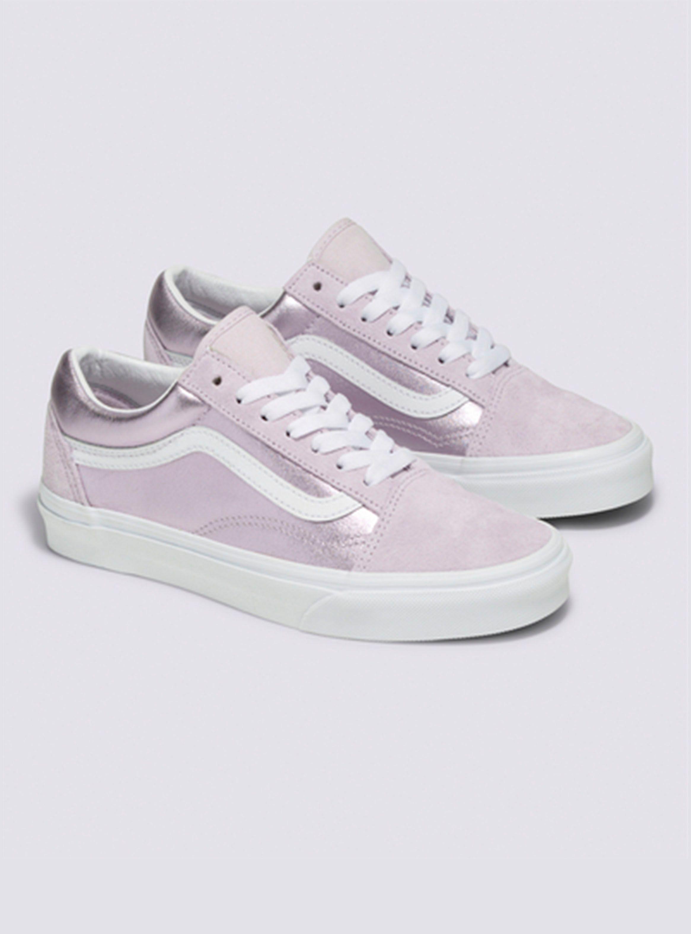 Zapatilla Urbana Detalle Metálico Old Skool Mujer-1
