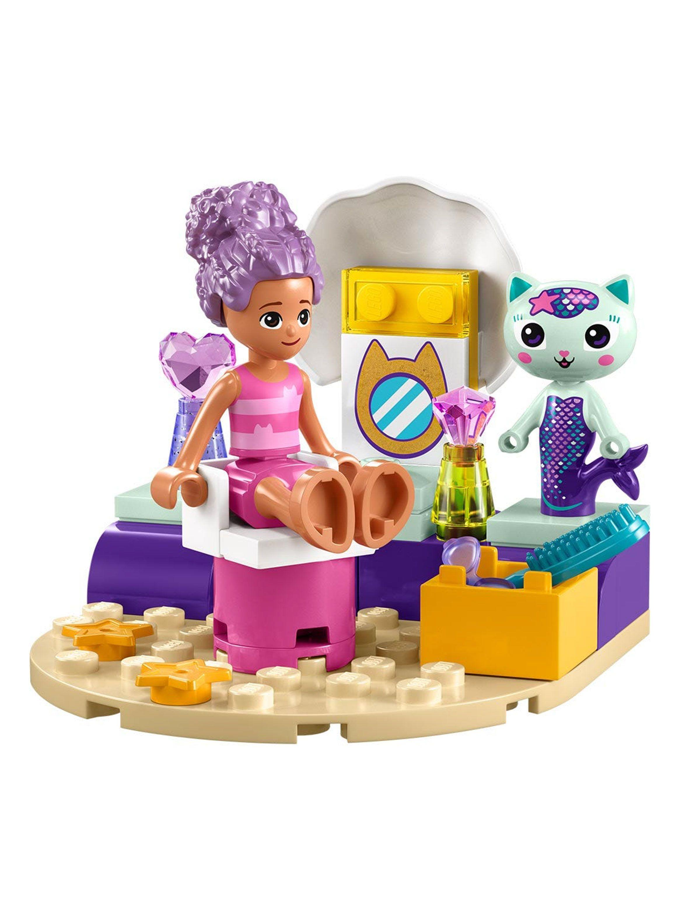 Lego Gabbys Dollhouse Barco Spa Gabby y Siregata-1