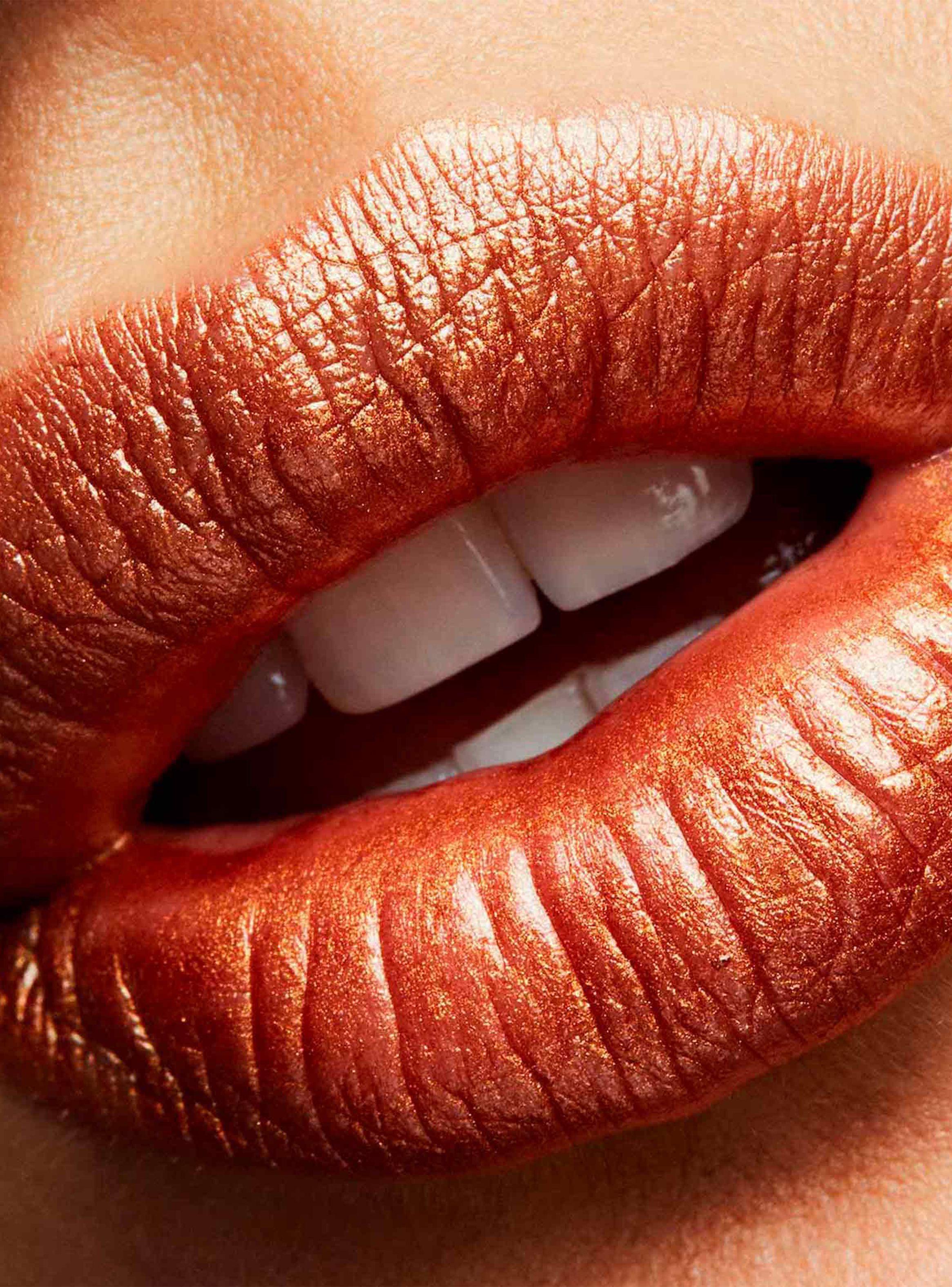 Labial Frost Lipstick Bronze Shimmer-3