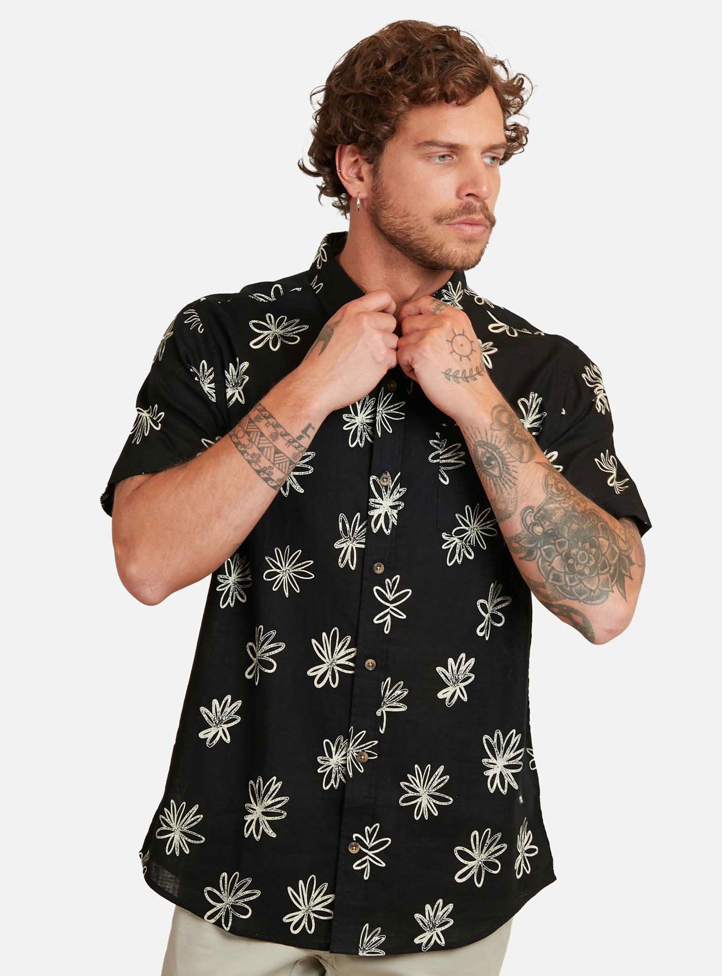 Camisa MC Lazy Dazy Black-0