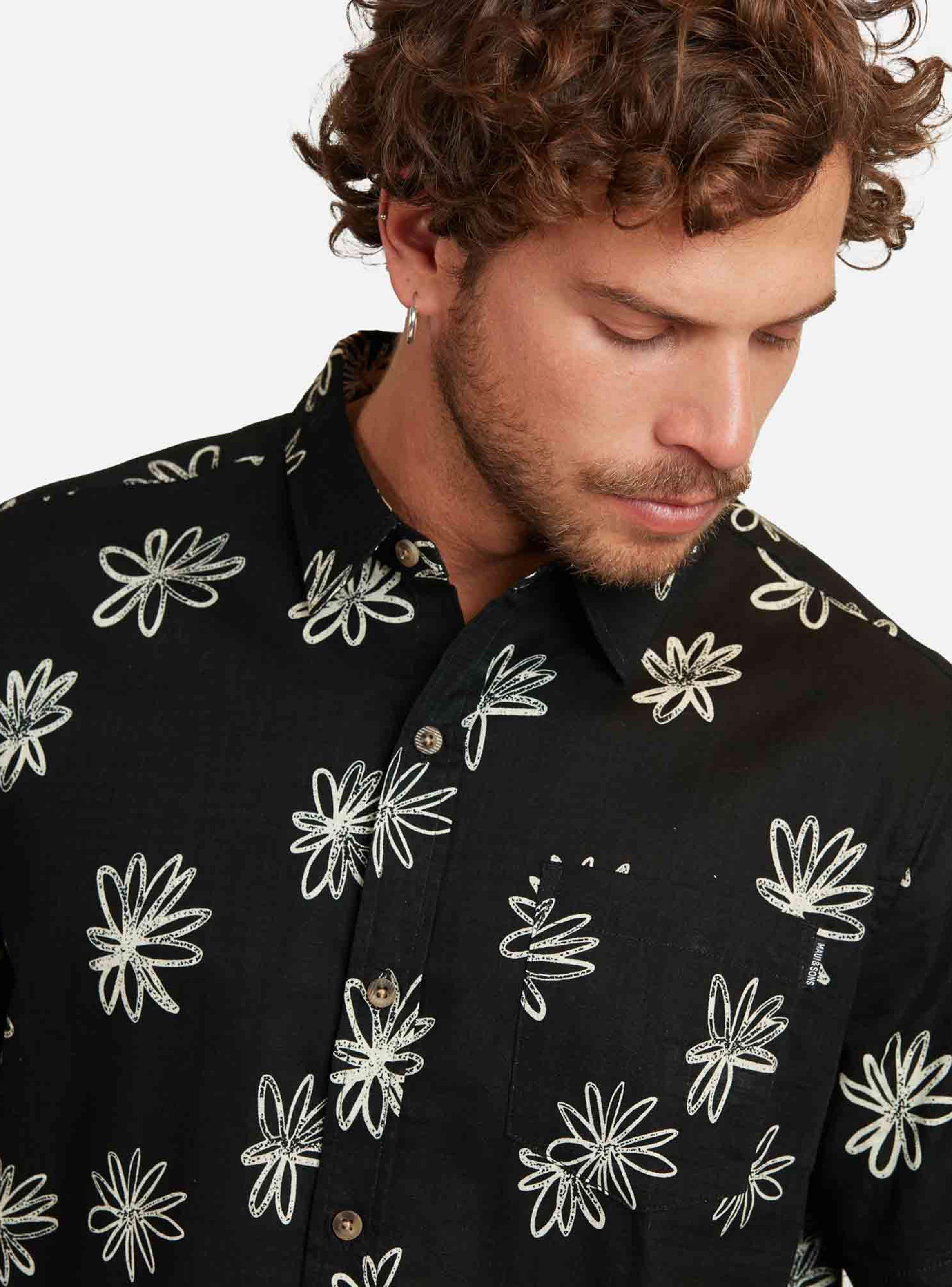 Camisa MC Lazy Dazy Black-2