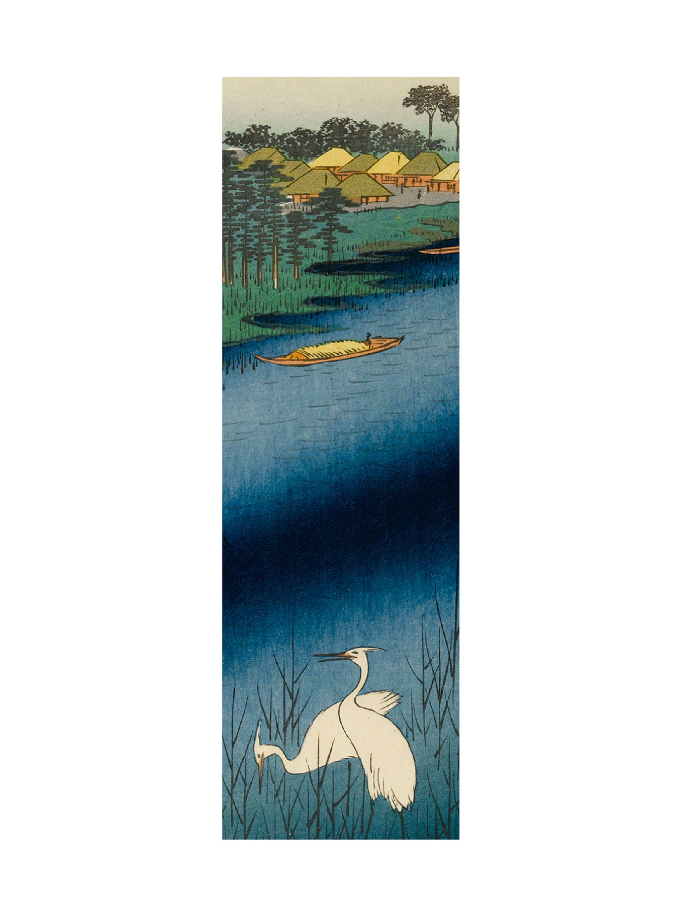 Marcapágina Pomegranate Utagawa Hiroshige-0