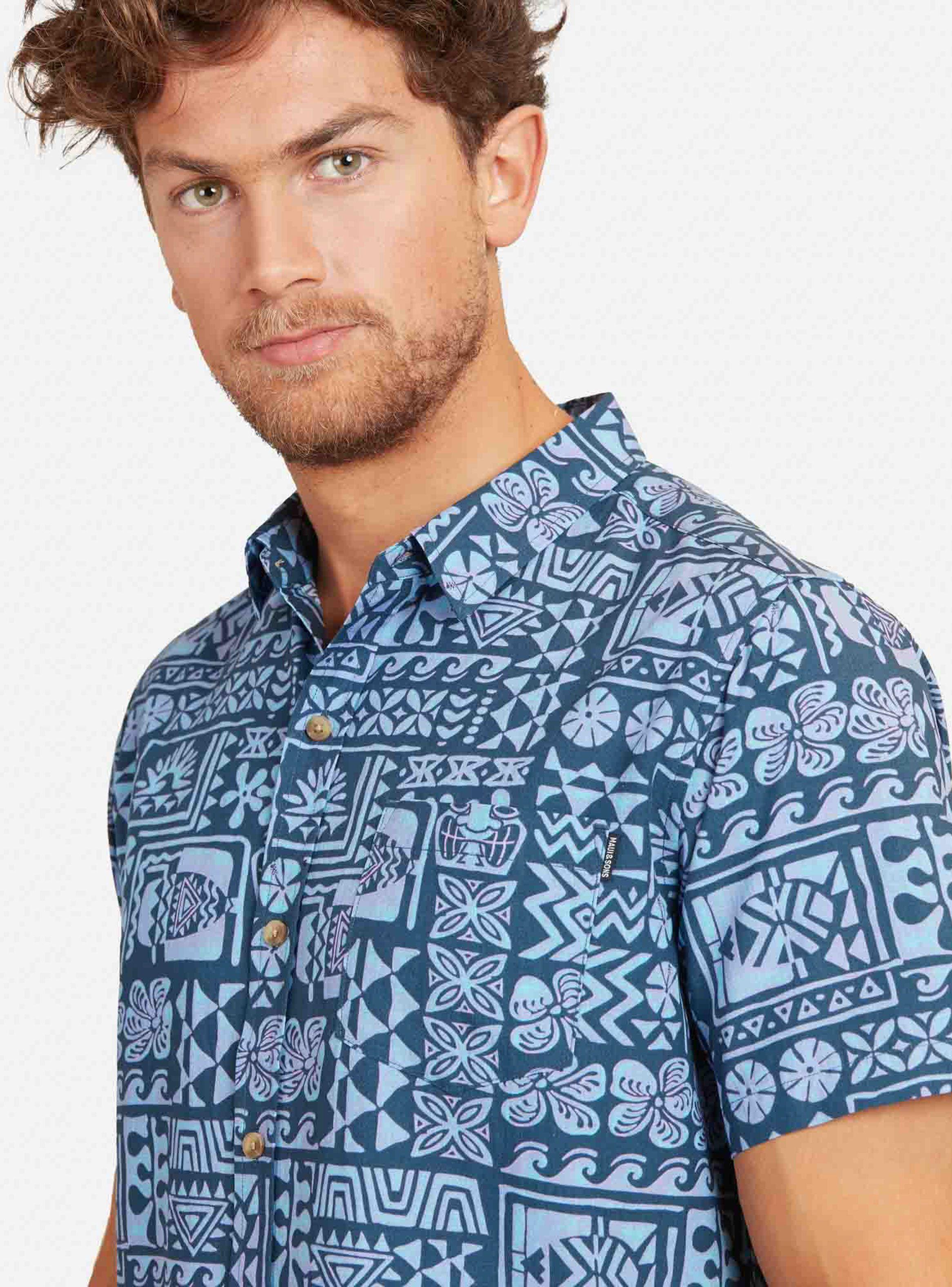 Camisa MC Multicolor Casual-2