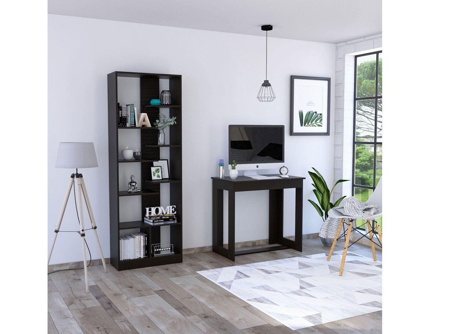Combo: Biblioteca Office 6 + Escritorio Office 4 TuHome-3