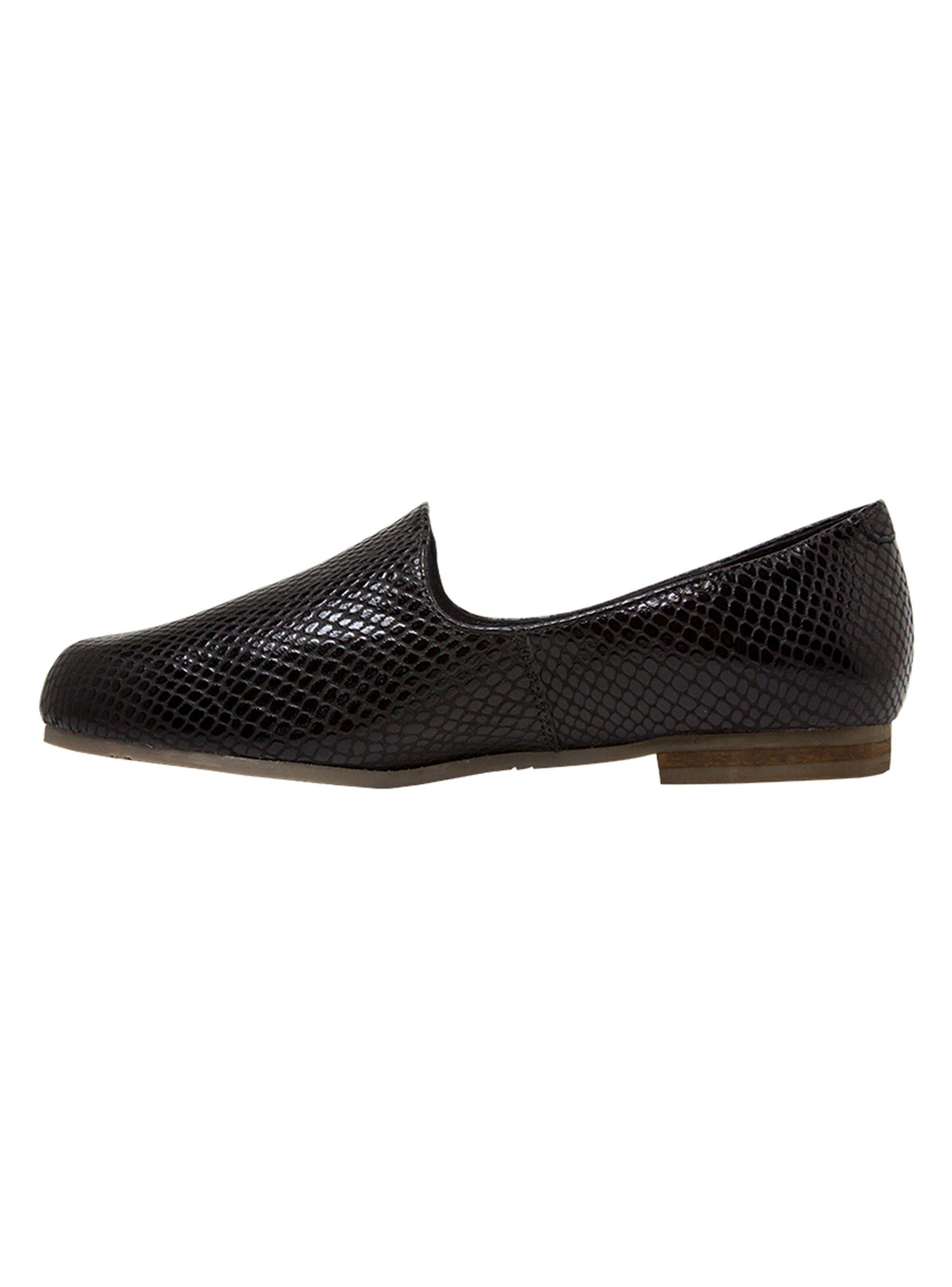 Mocasín Ivo Alodi Piton Negro Mujer-2