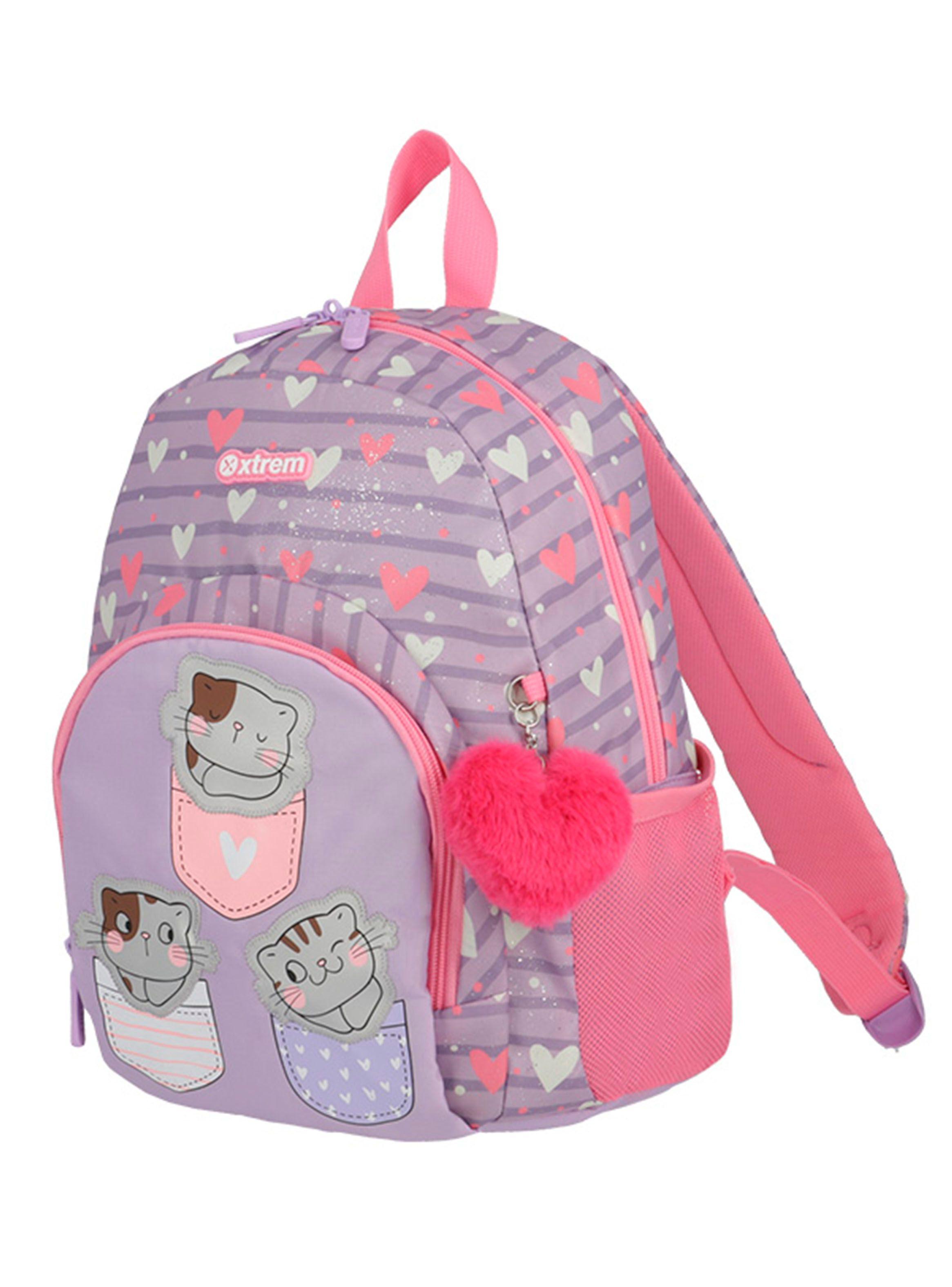 Mochila Power 4XT Morado/Rosado-2