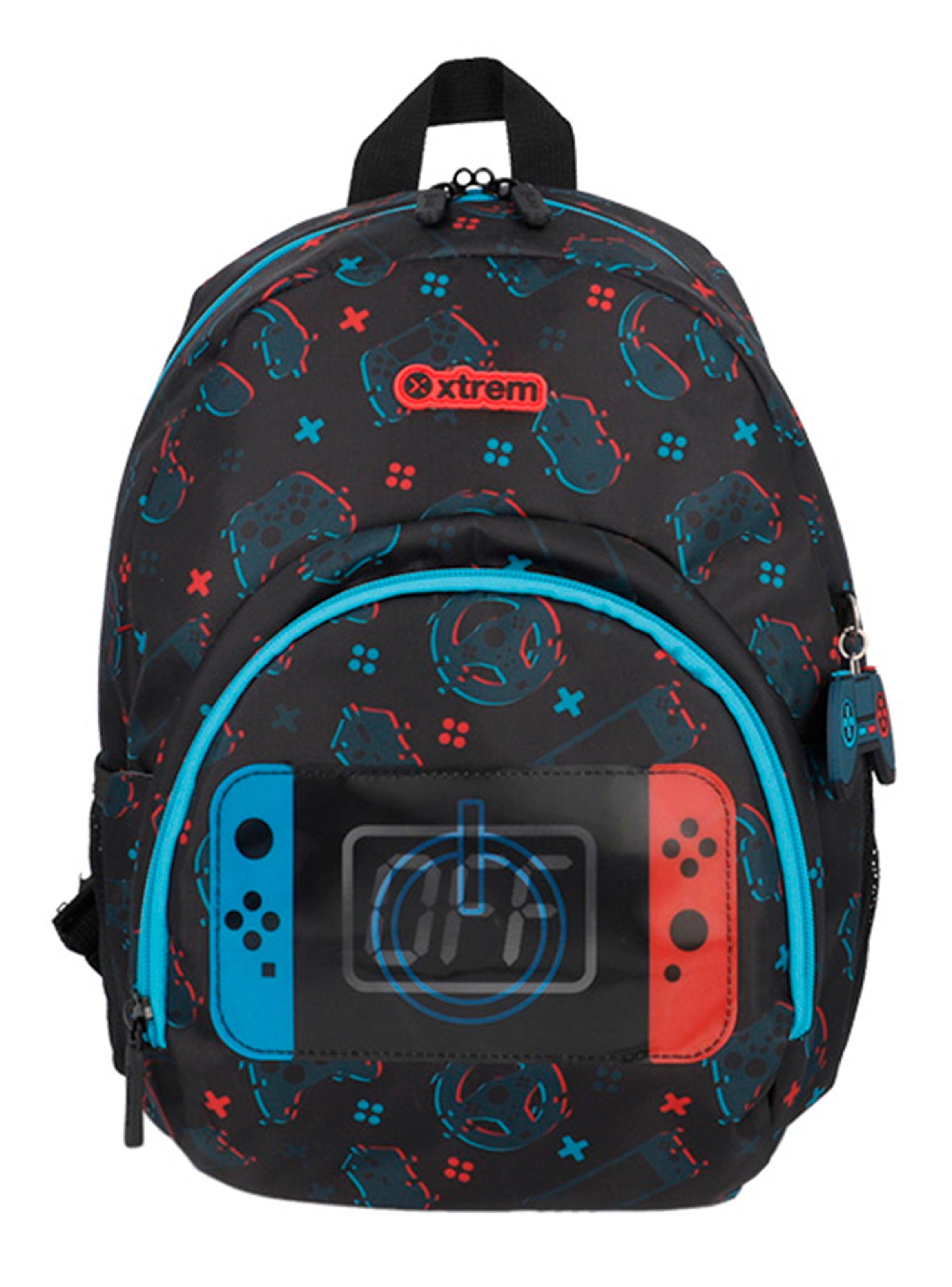 Mochila Power 4XT Negro/Azul-0