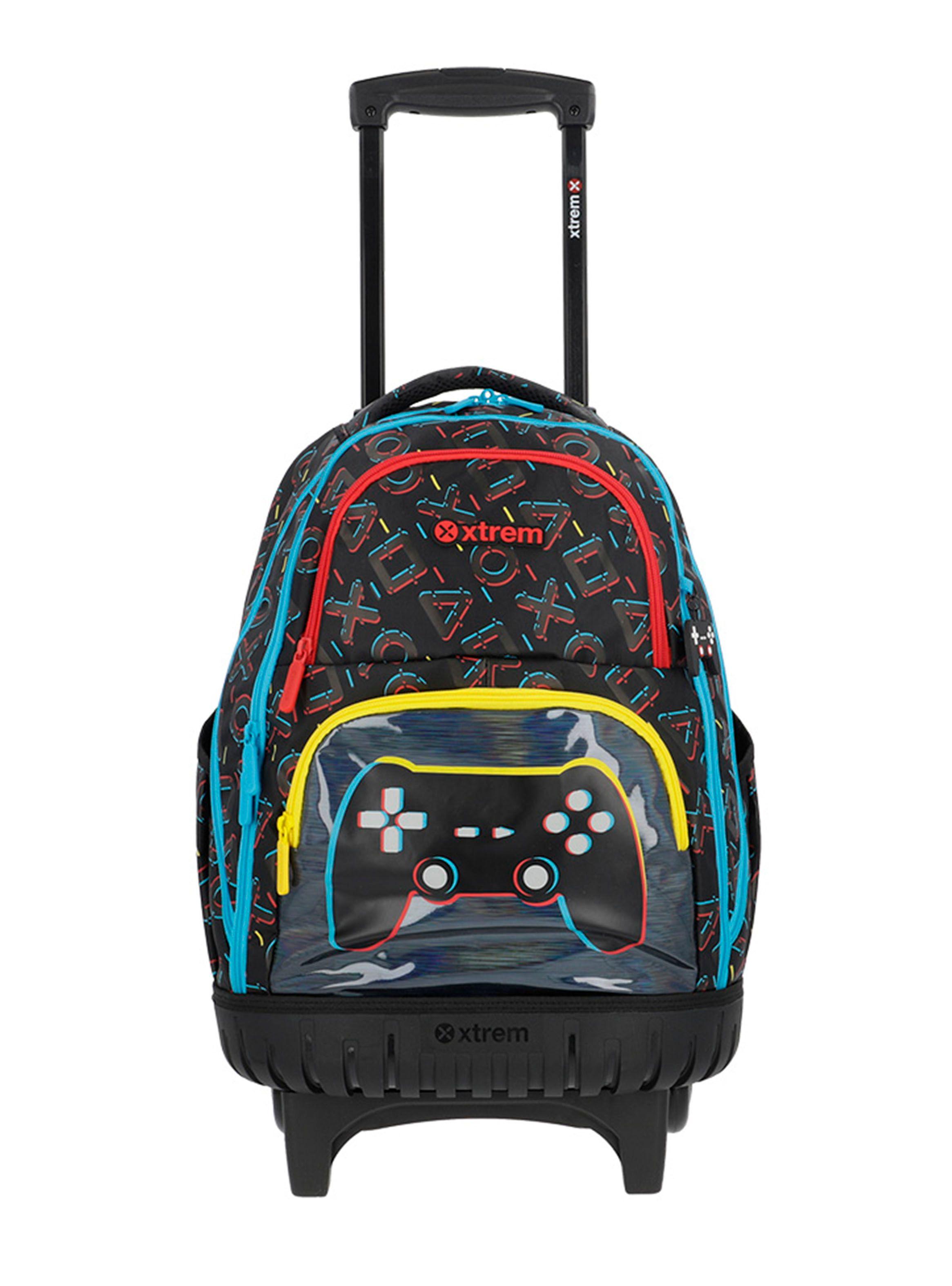 Mochila con Ruedas Niño Cross 2.0 Negro-0