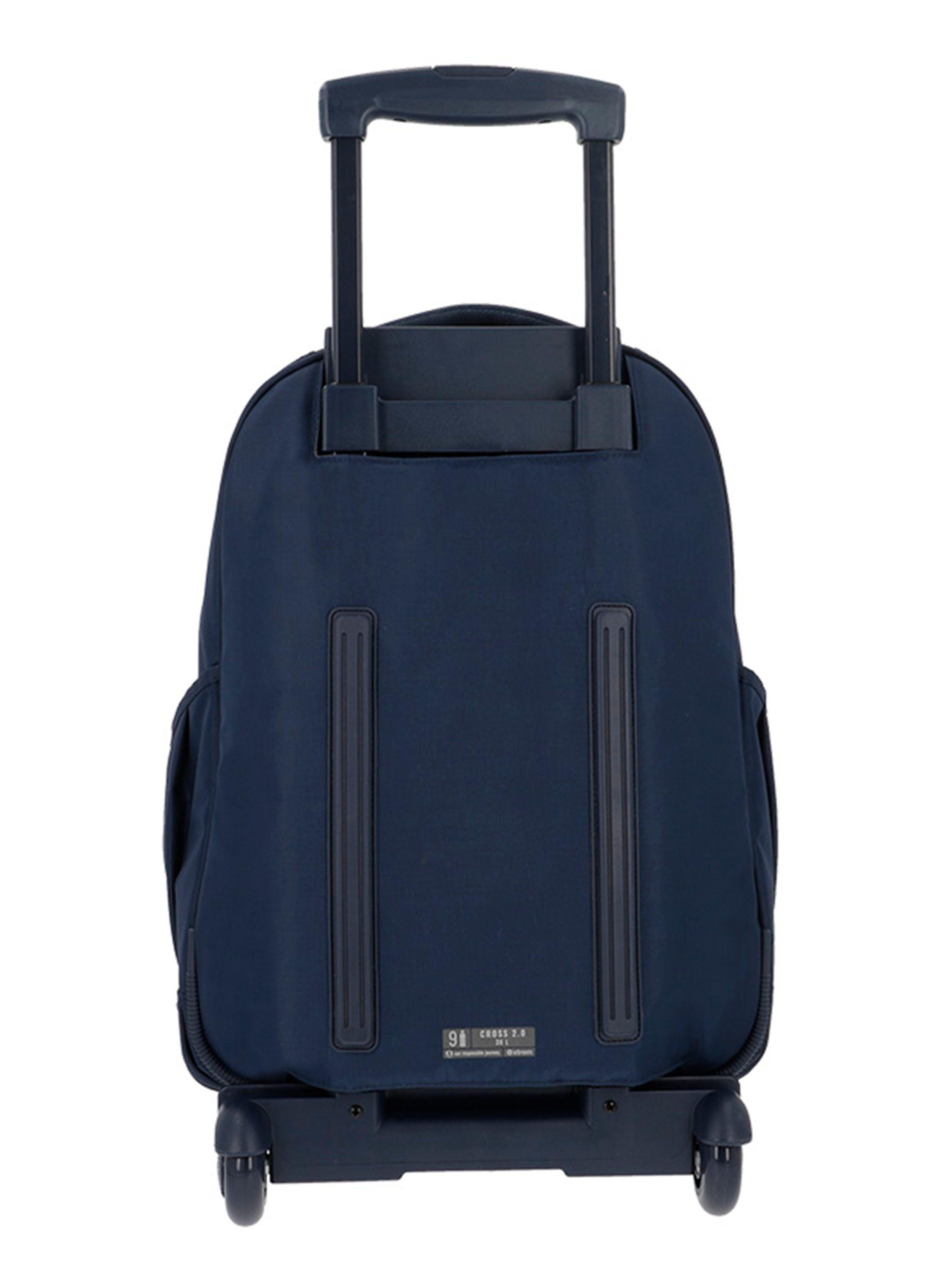 Mochila con Ruedas Niño Cross 2.0 Azul-1