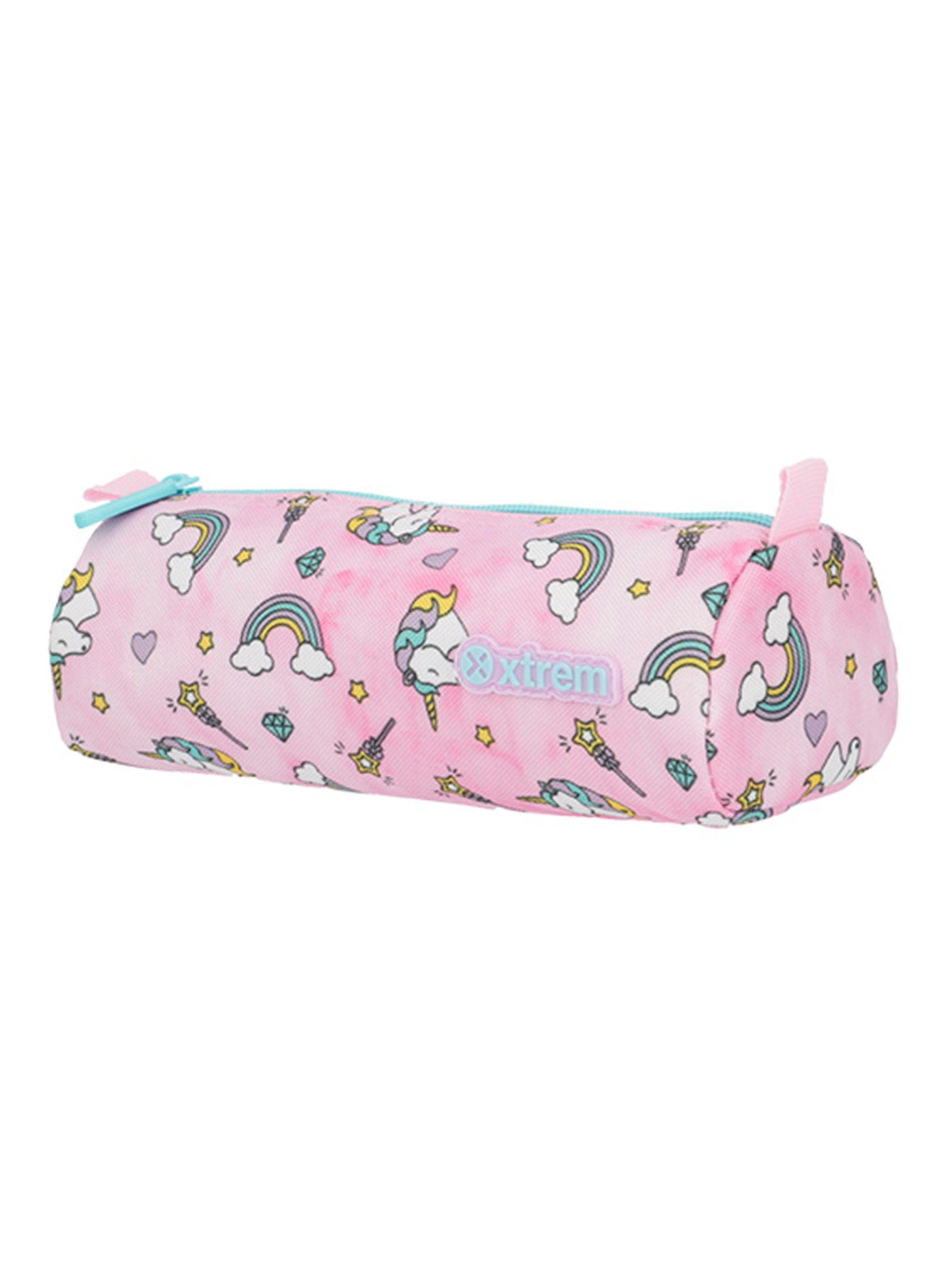 Pack Mochila con Ruedas Niña New Run Rosado-3