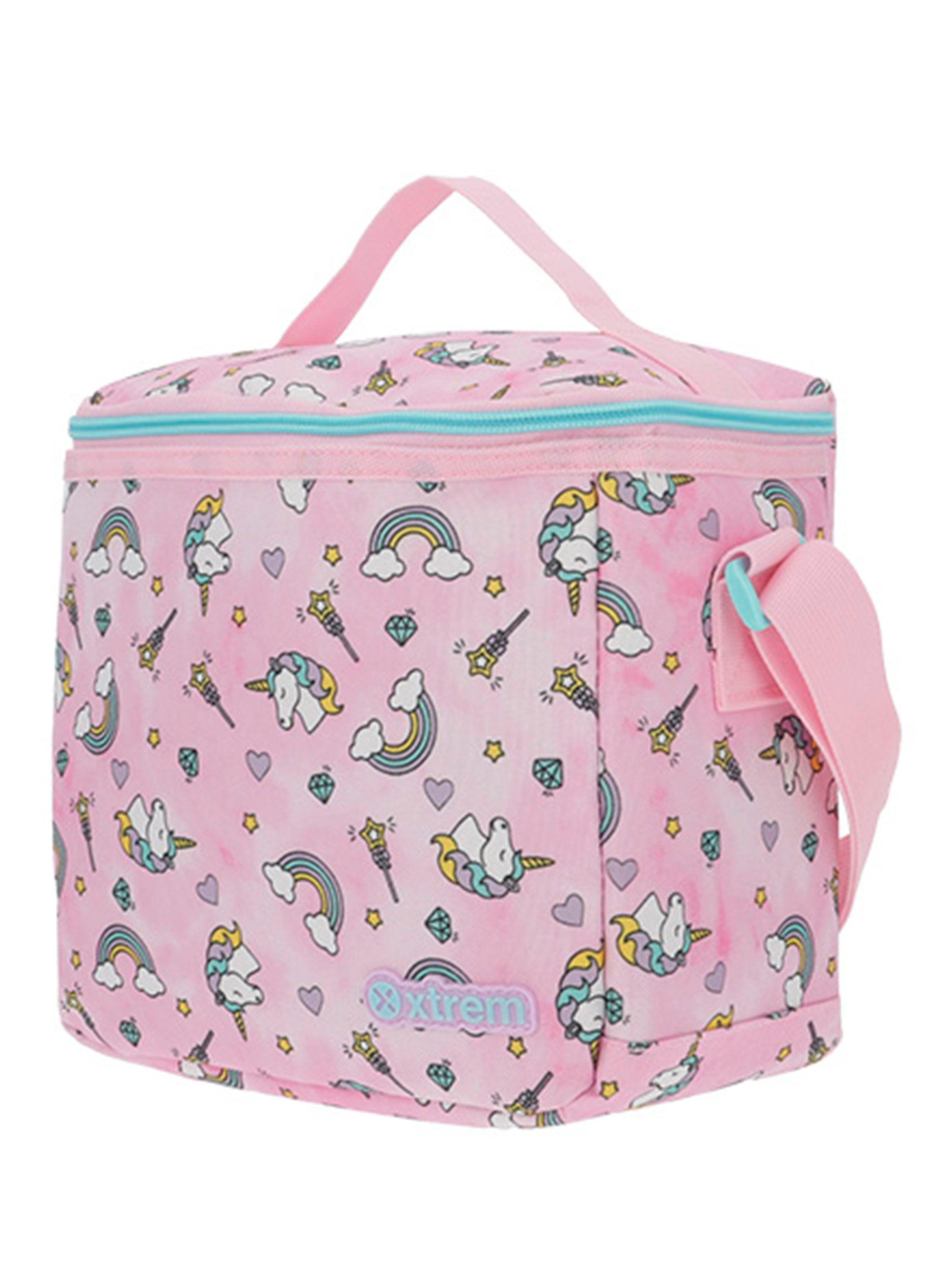 Pack Mochila con Ruedas Niña New Run Rosado-2