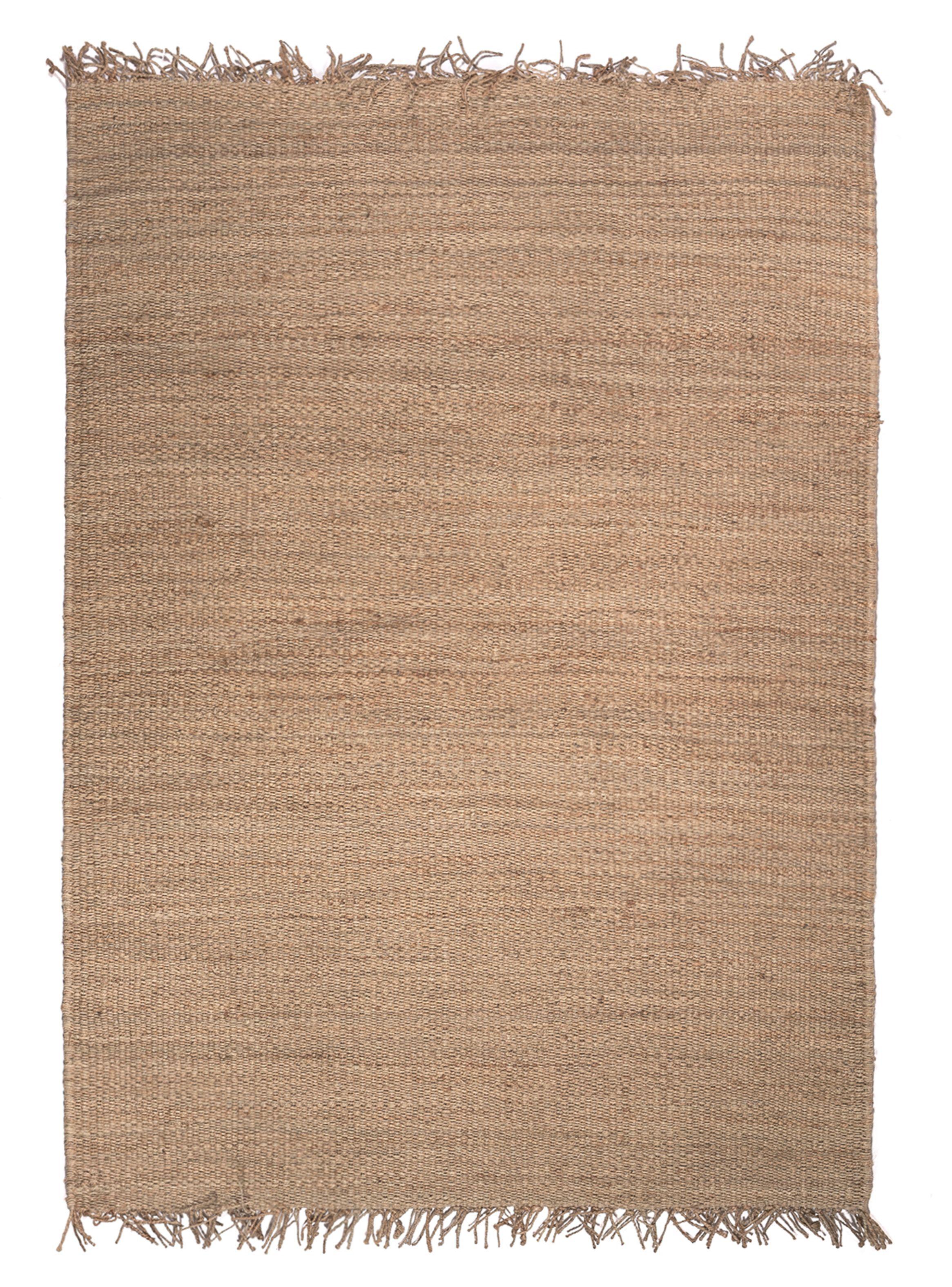 Alfombra Yute 160 x 230 cm Hand Spun Natural-0