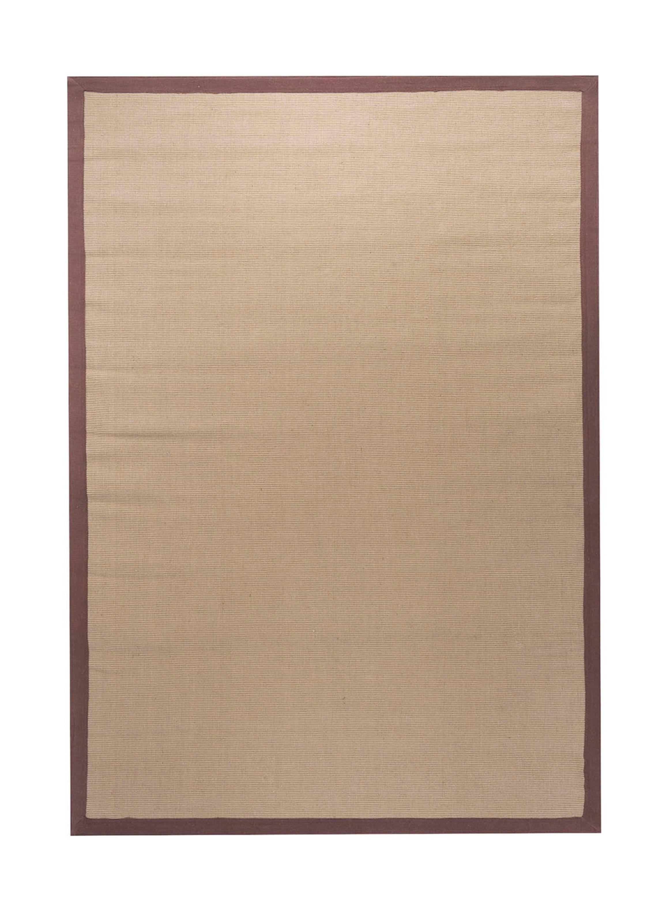 Alfombra Yute 190 x 290 cm Border Café-0