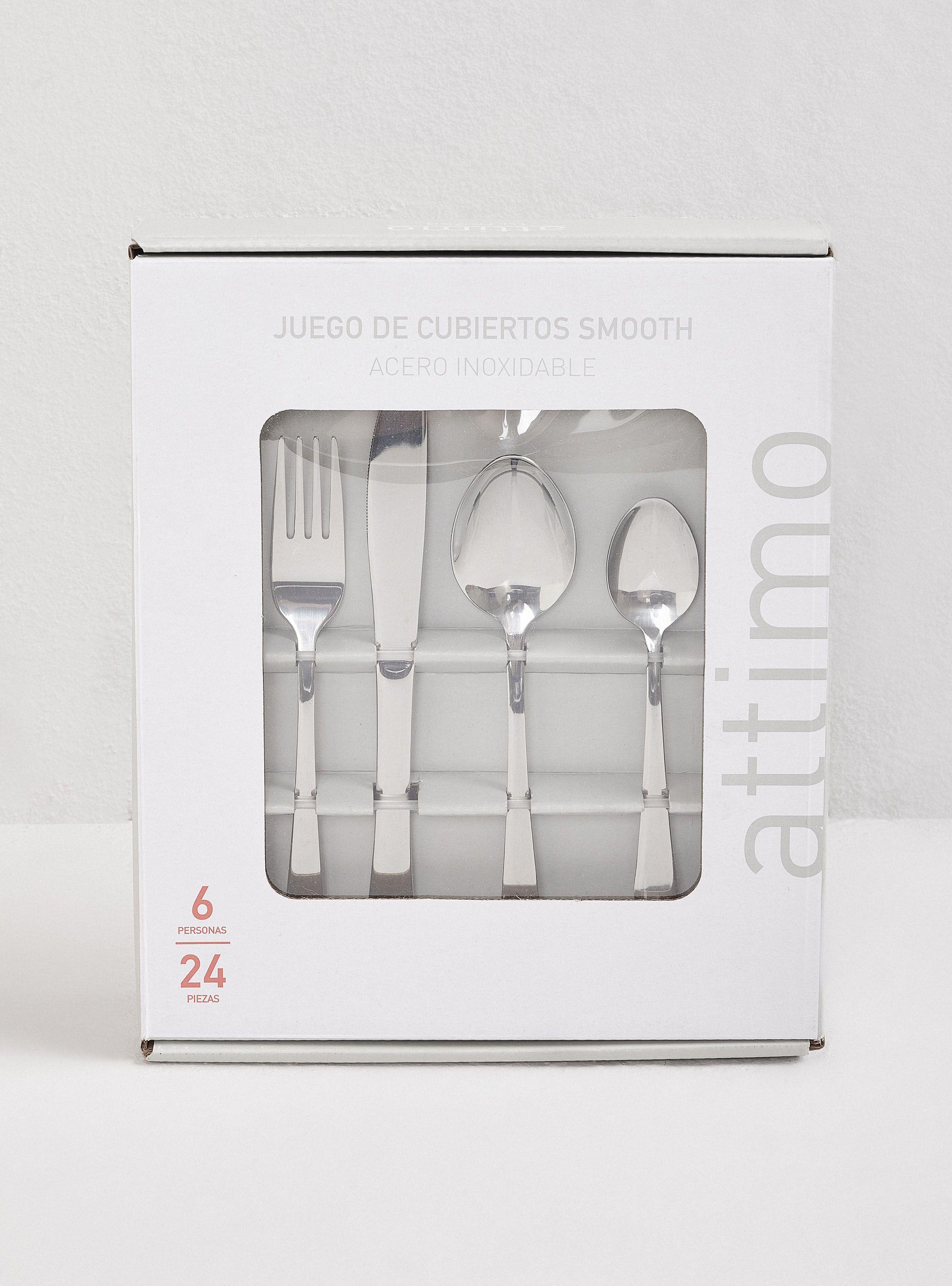 Set Cubiertos Smooth 24 Piezas-2