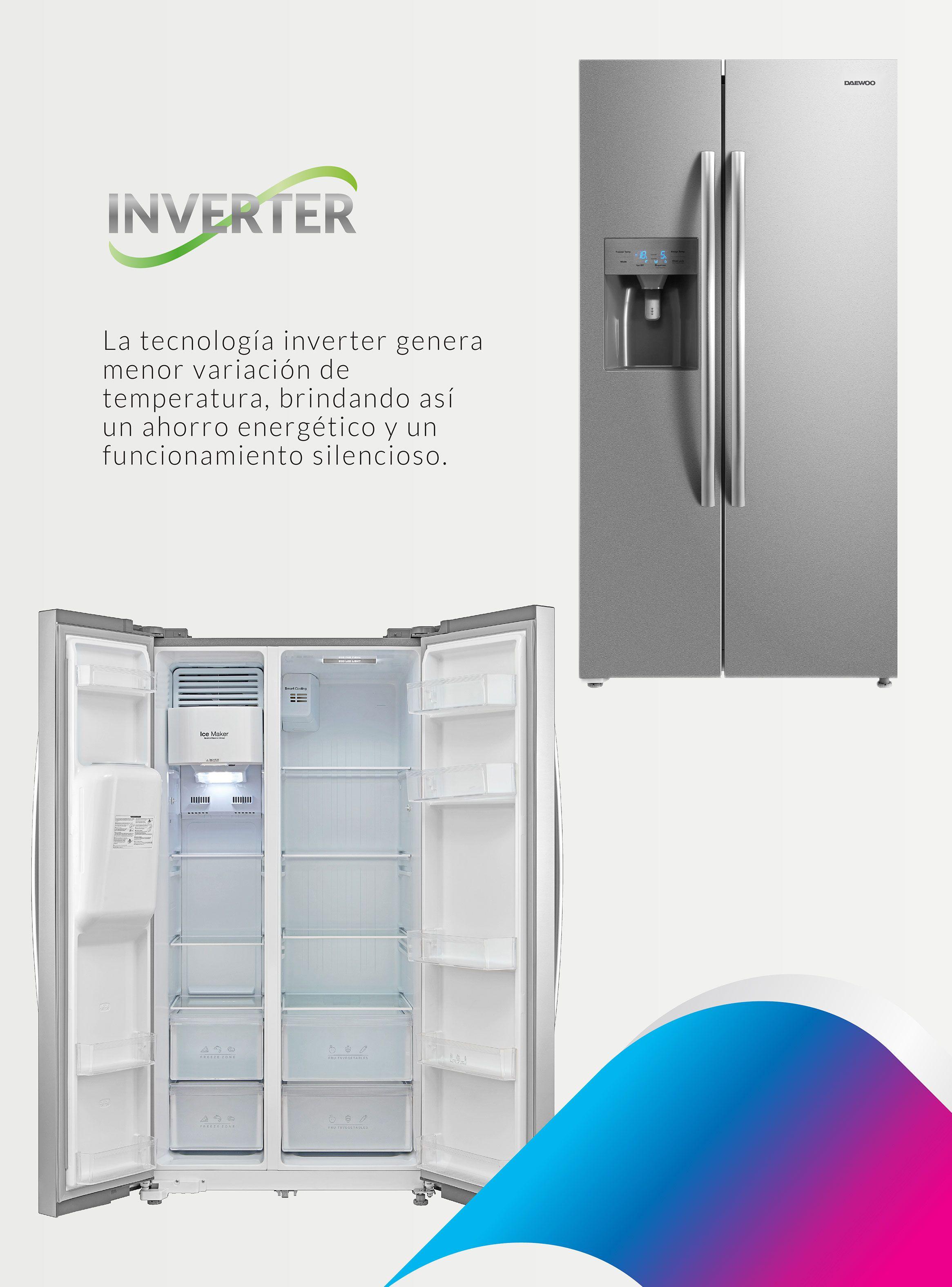 Refrigerador Side by Side No Frost 504 Litros Dispensador Agua/Hielo DRSS568NFIWDCL-7