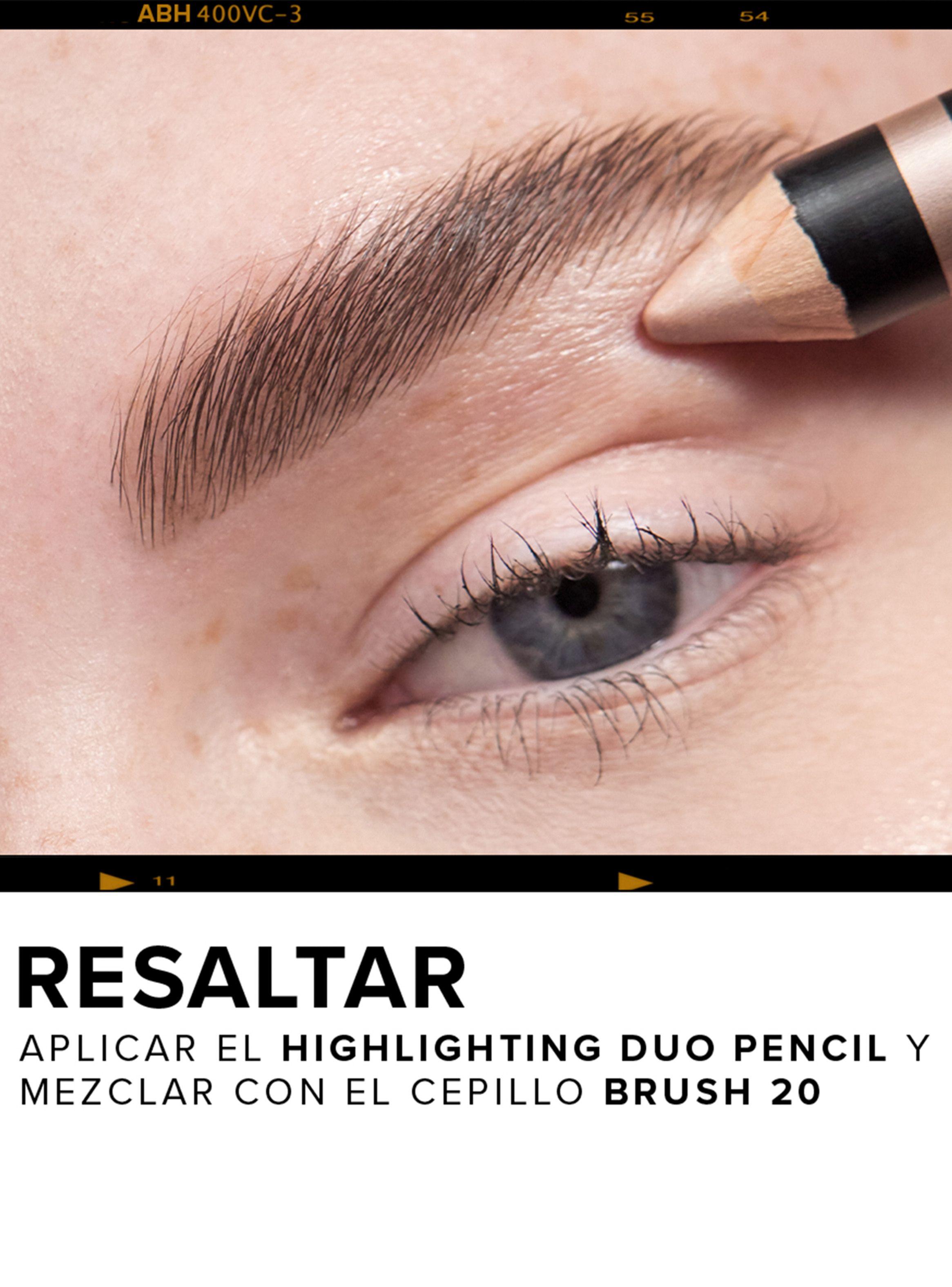 Lápiz Anastasia Beverly Hills Iluminador de Cejas Highlighting Duo Pencil Matte Camille-Sand Shimmer-3