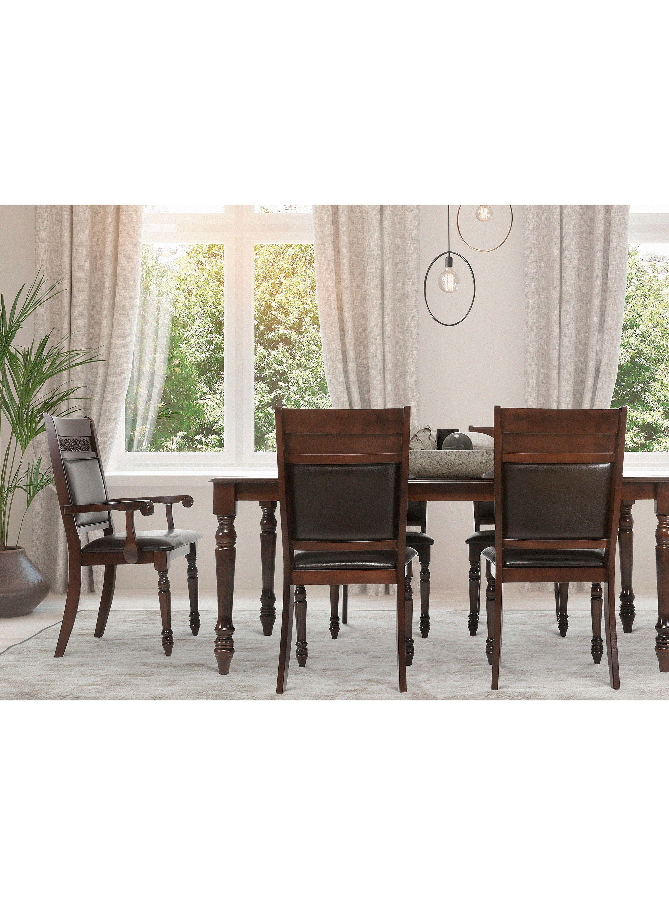 Juego de Comedor New Cordobes + 6 Sillas + 2 Sitiales Cic-7